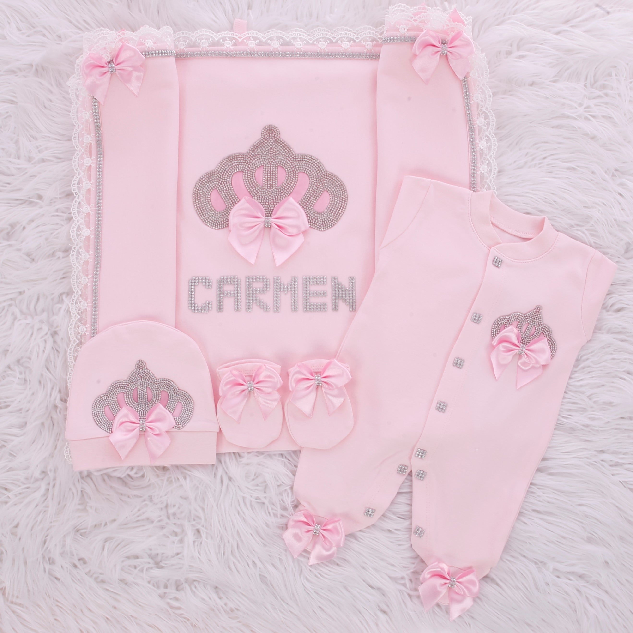 Precioso set de regalo de princesa rosa