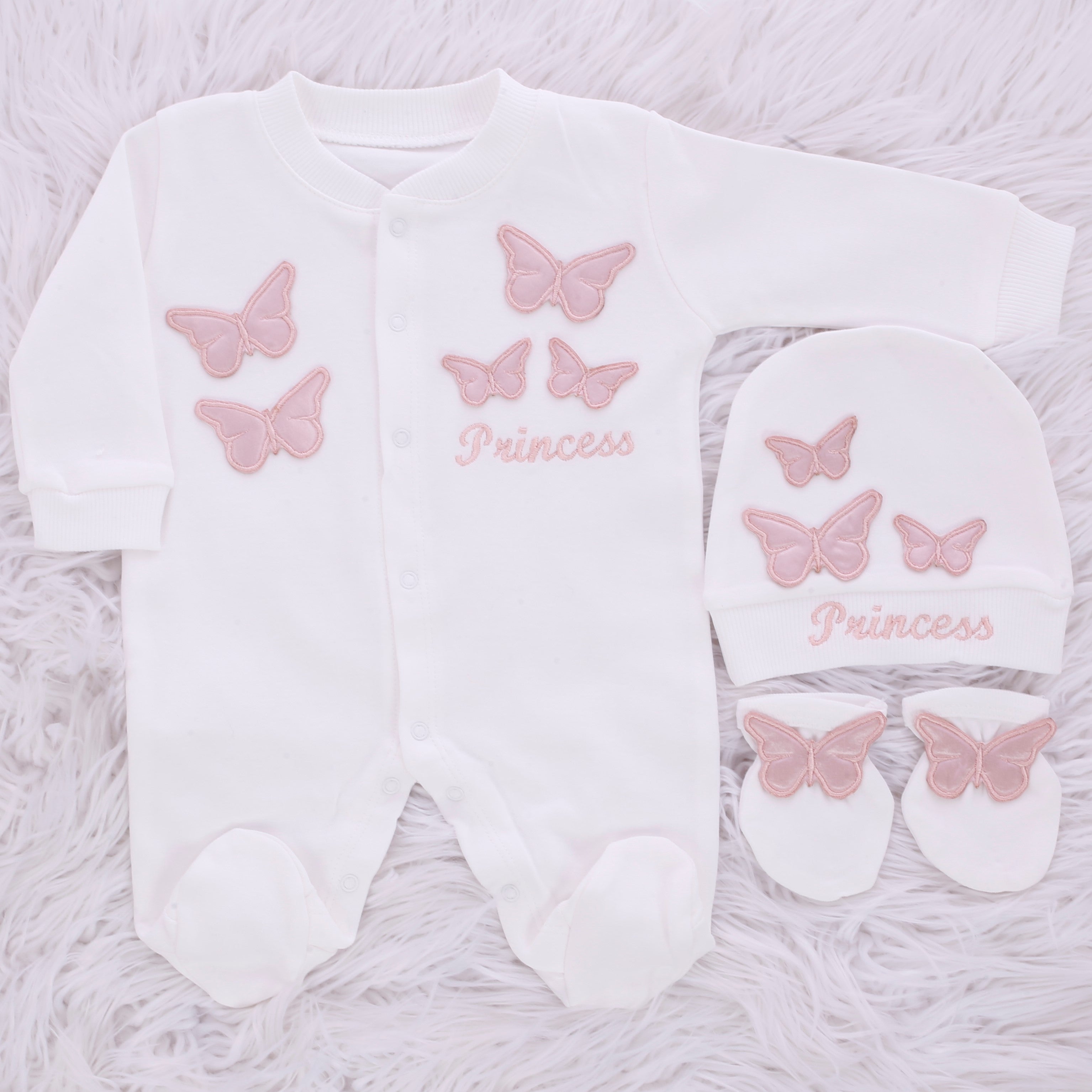 Blush Butterfly Princess Set