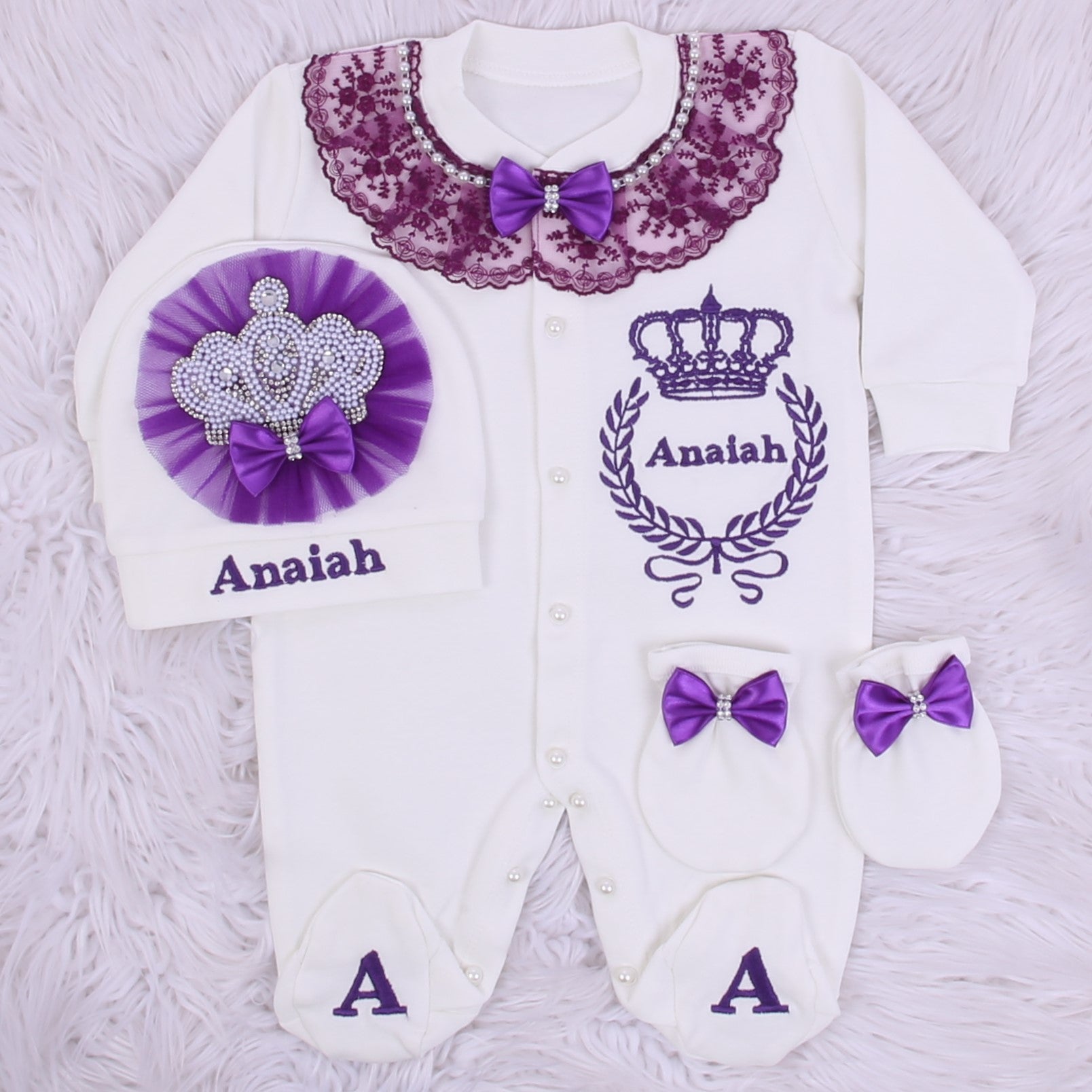 Royal Amethyst Grace Set