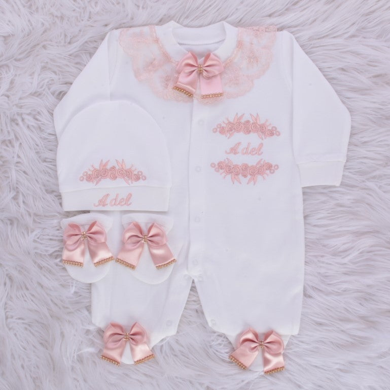 Petal Kissed Baby Set