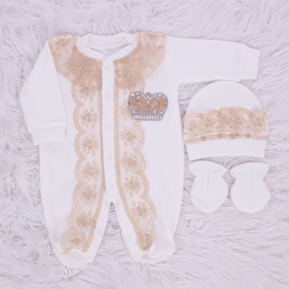 Golden Heirloom Baby Set