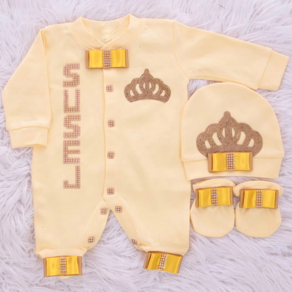 Conjunto para bebé Majestic Yellow Blossom