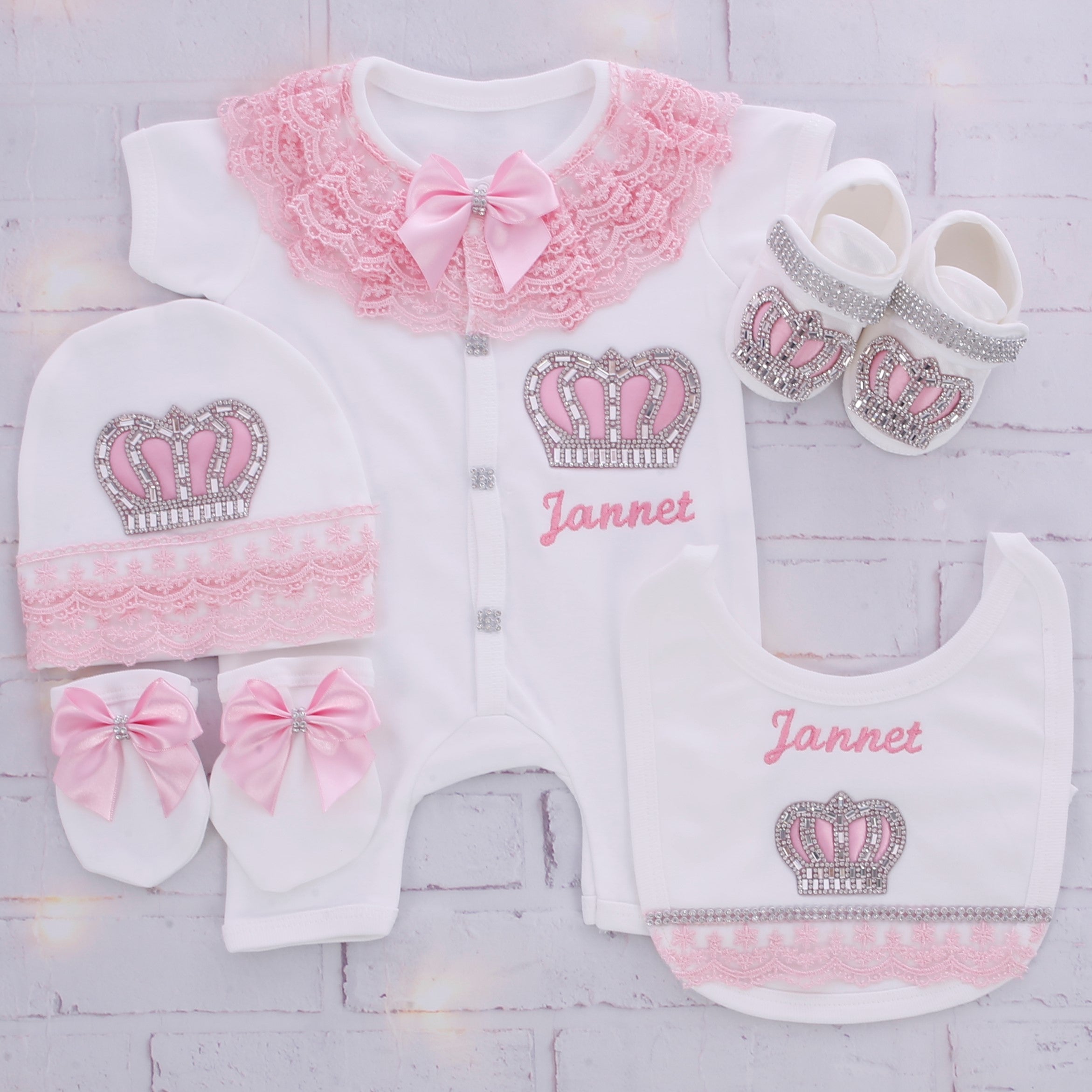 Conjunto de sueños glamurosos para bebés reales