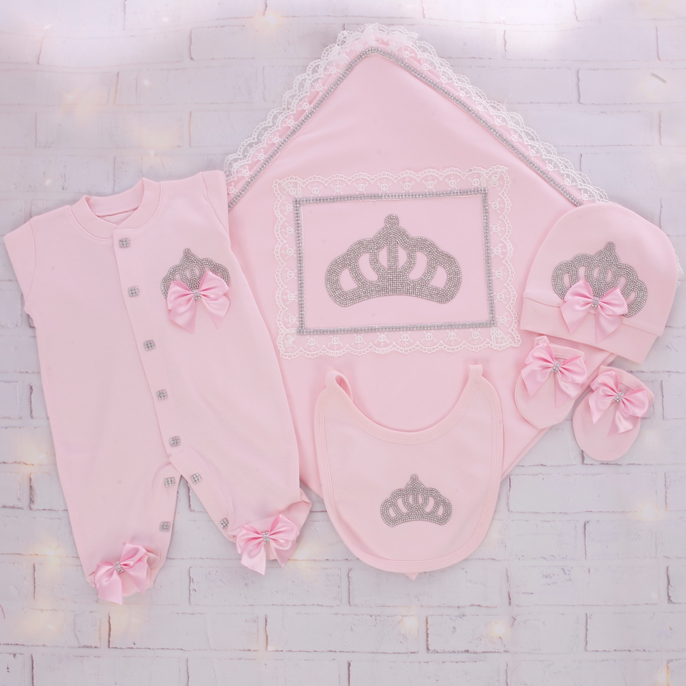 Baby Pink Glamour Luxury Set