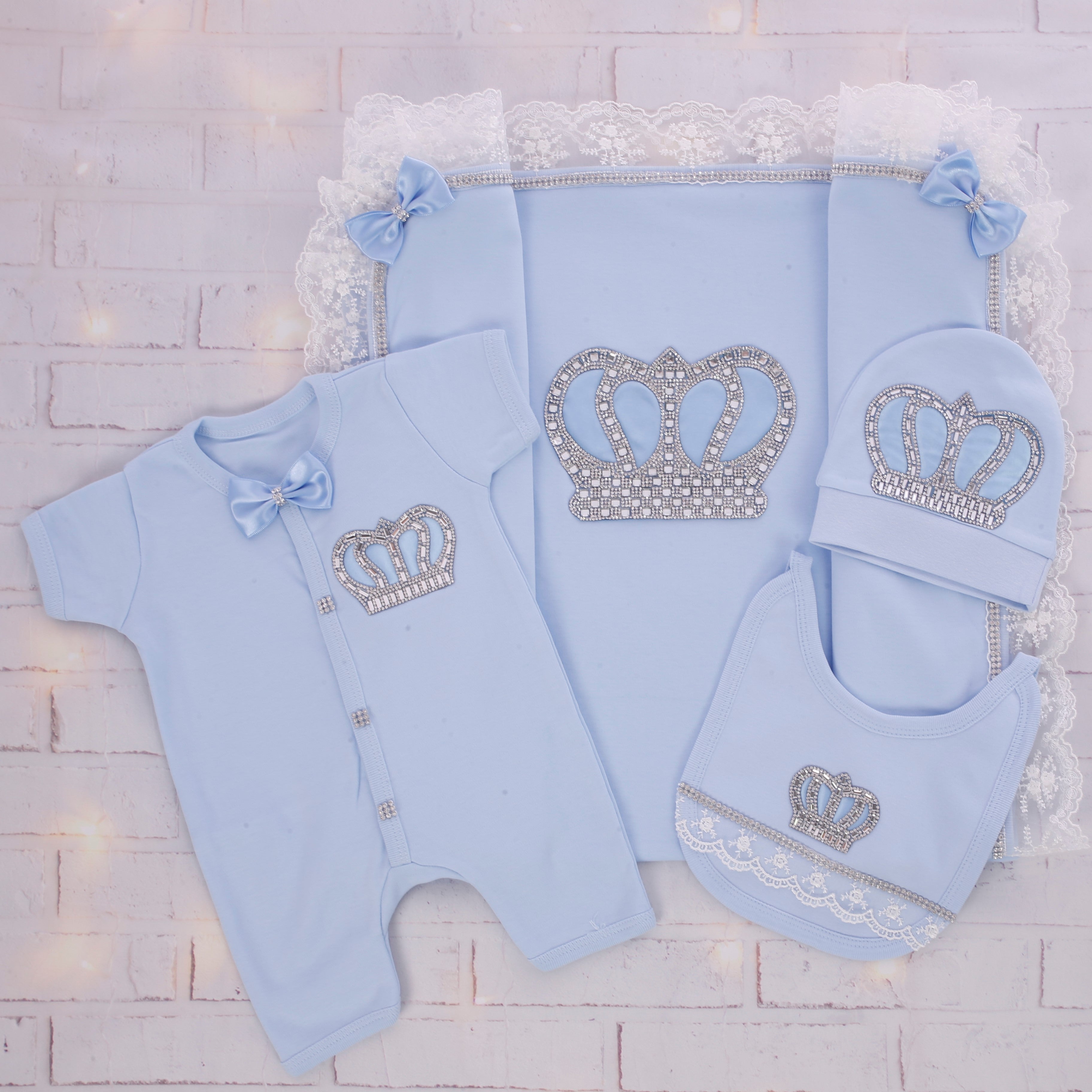 Exclusive Blue Baby Glamour Set