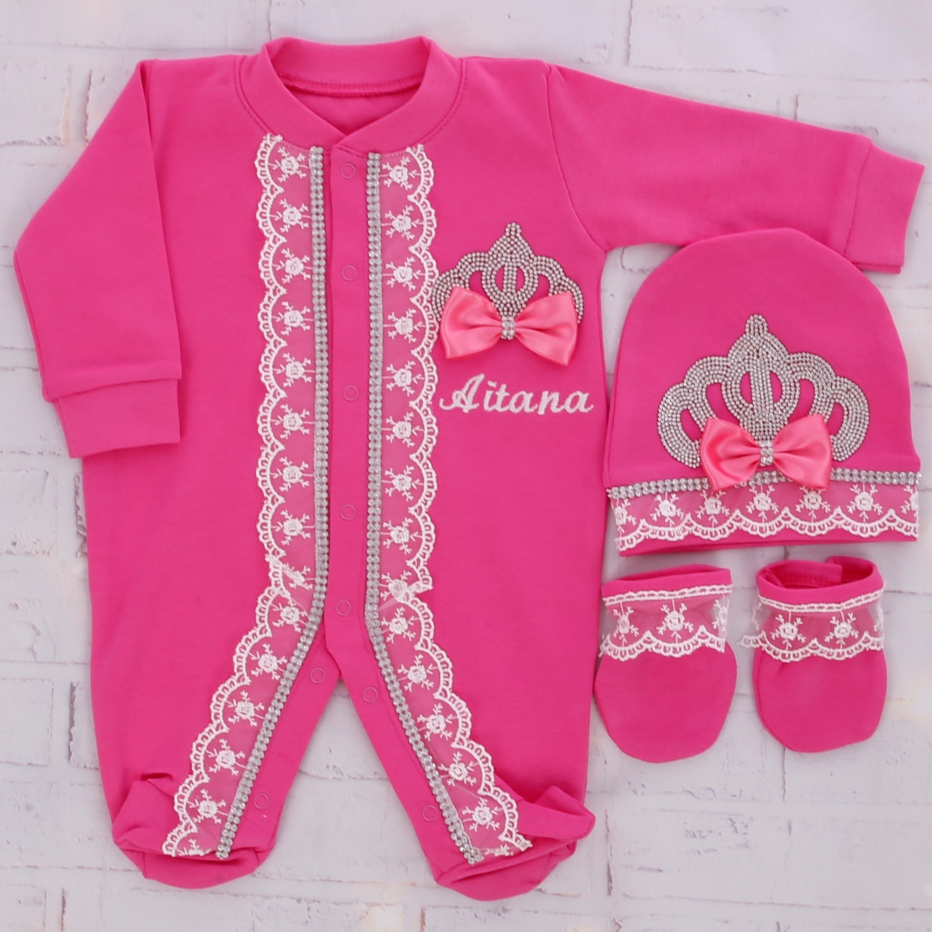 Pink Radiance Baby Girl Set