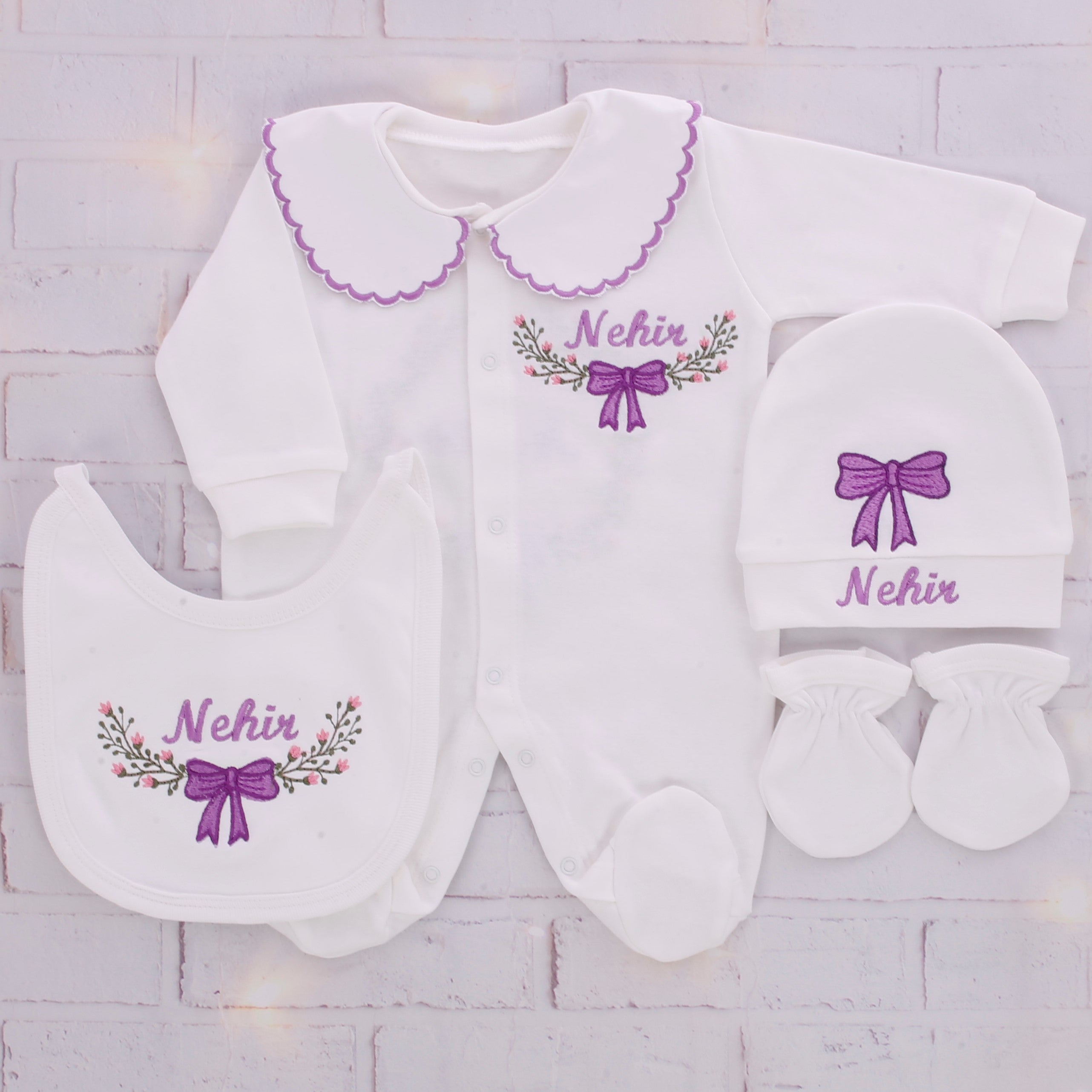 Violet Grace Layette Set