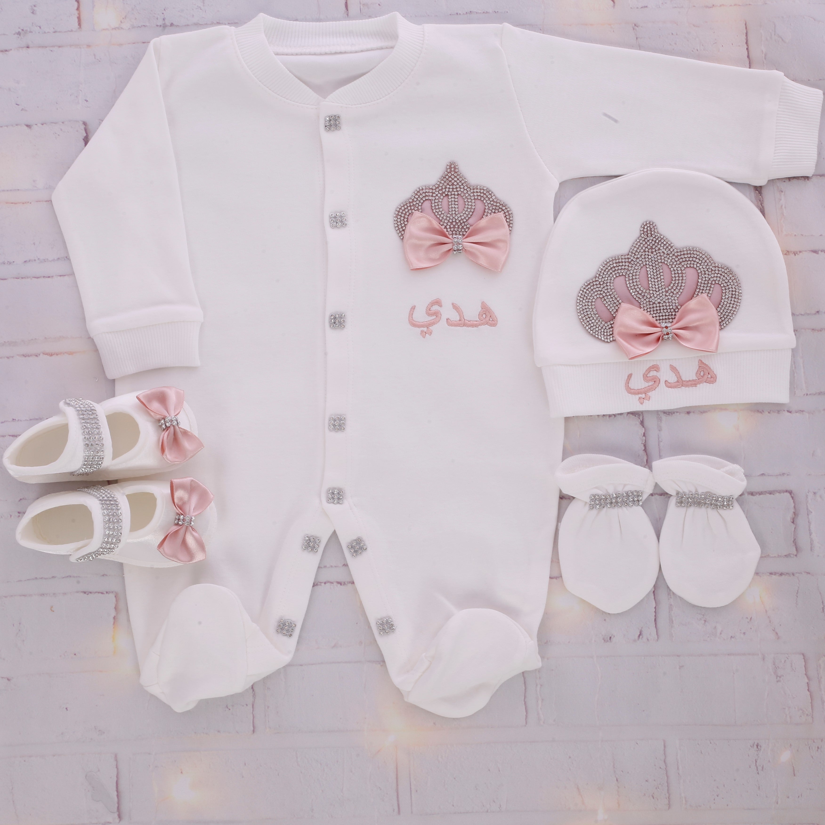 Elegant Delight Baby Girl Set