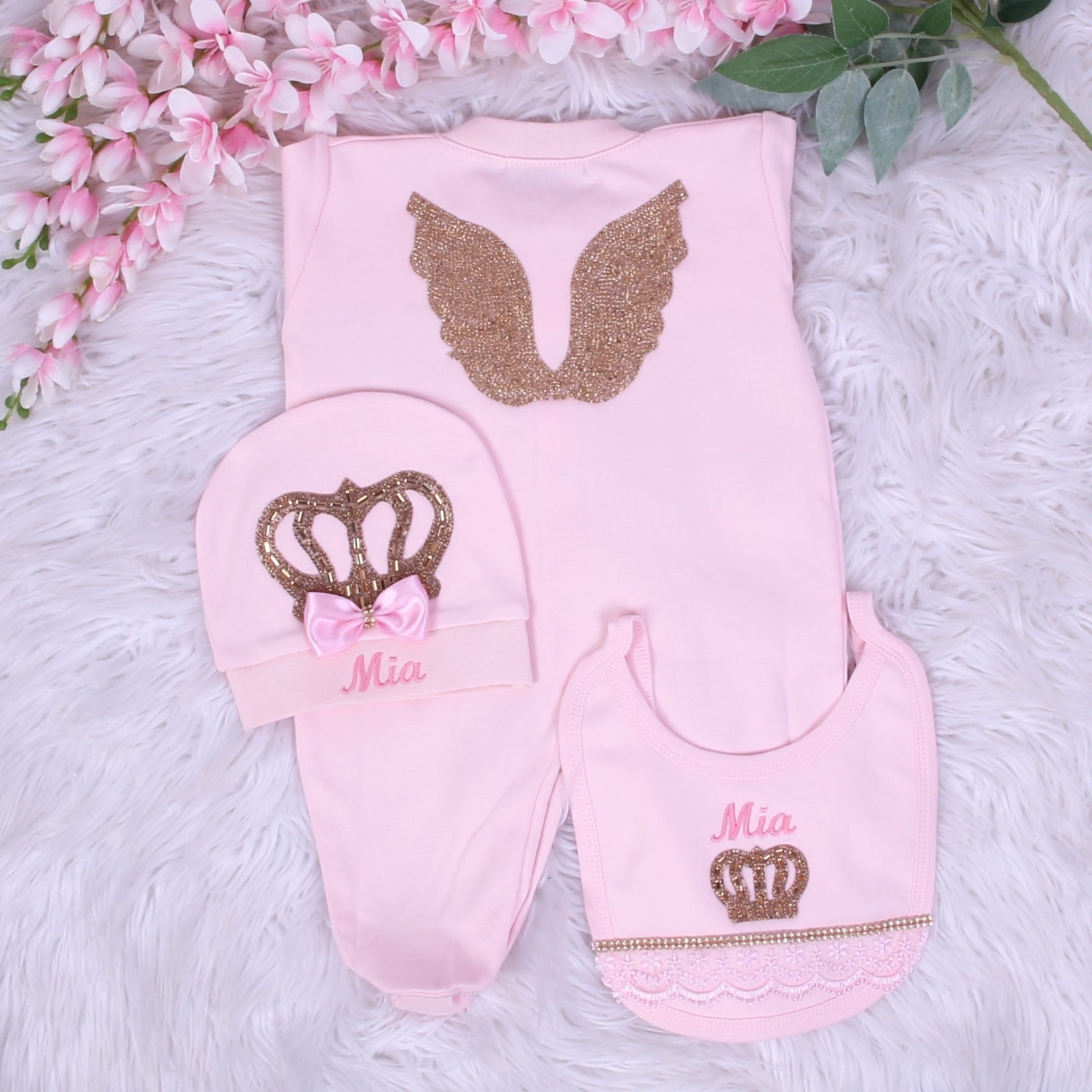 Princess Radiance Petal Baby Girl Set