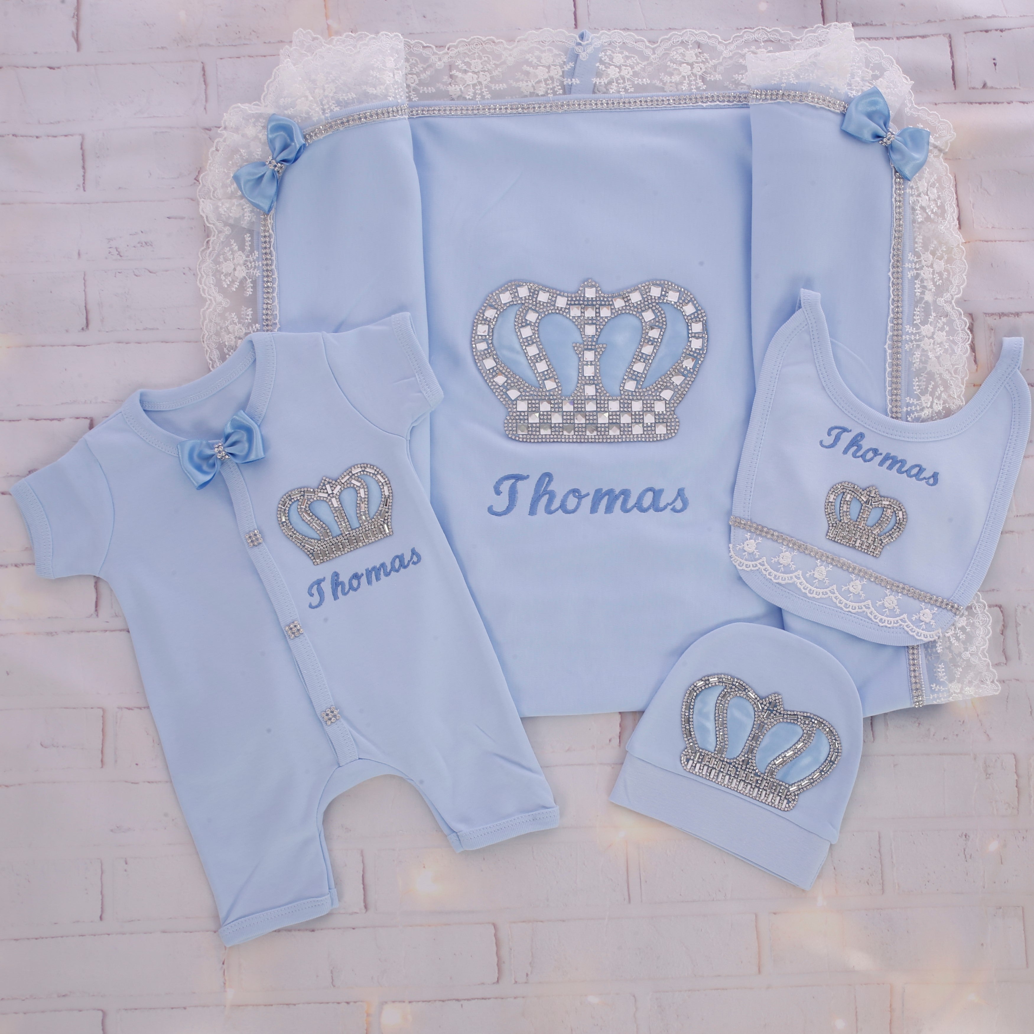 Exclusive Blue Baby Glamour Set