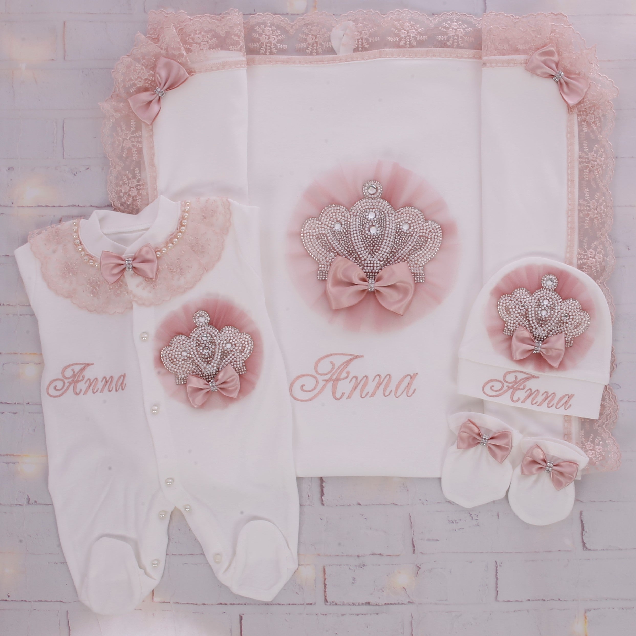 Conjunto Princesa Rosa Delight