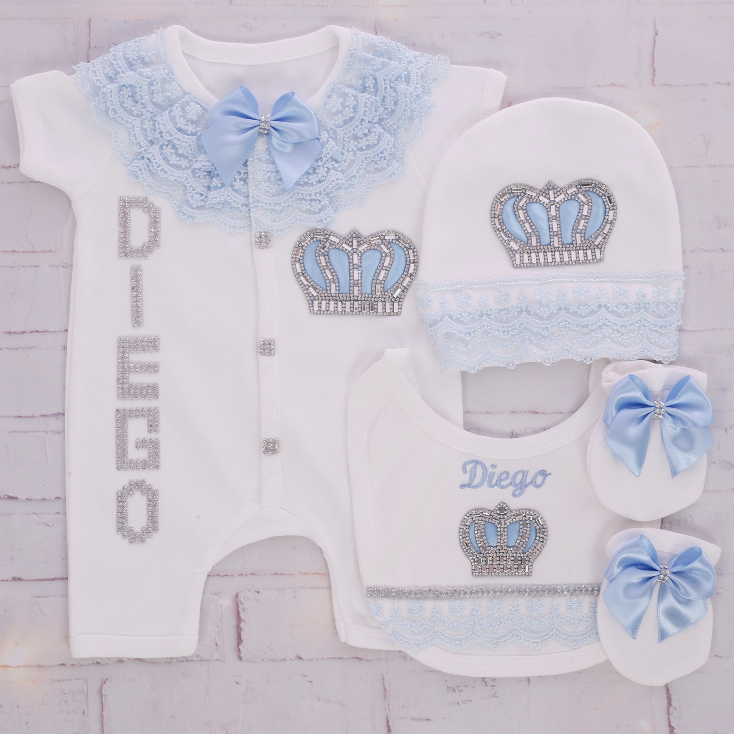 Conjunto para bebé Majestic Azure Bliss