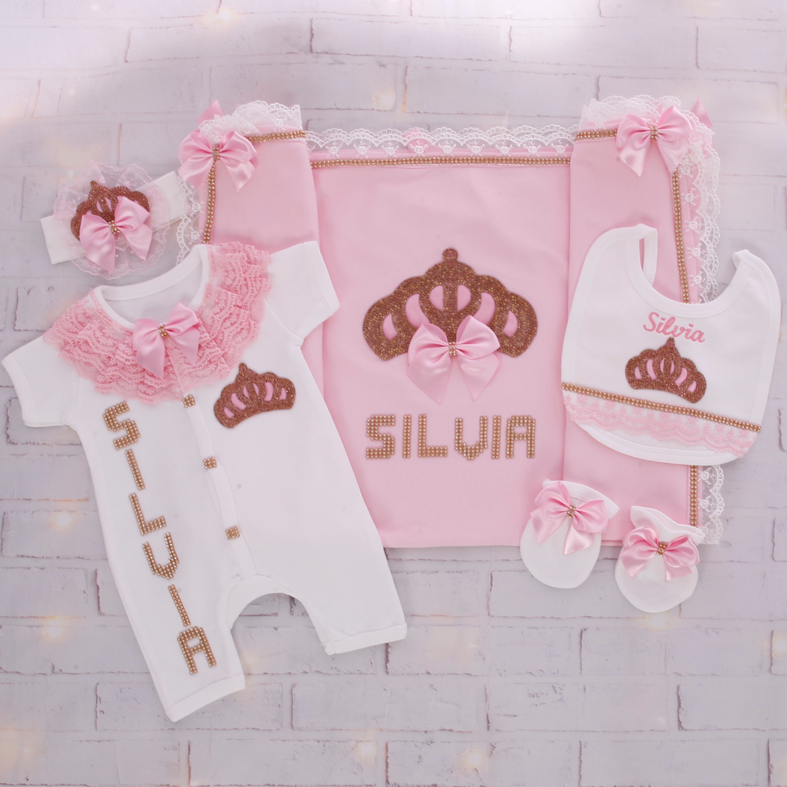 Conjunto para bebé Blush Royalty