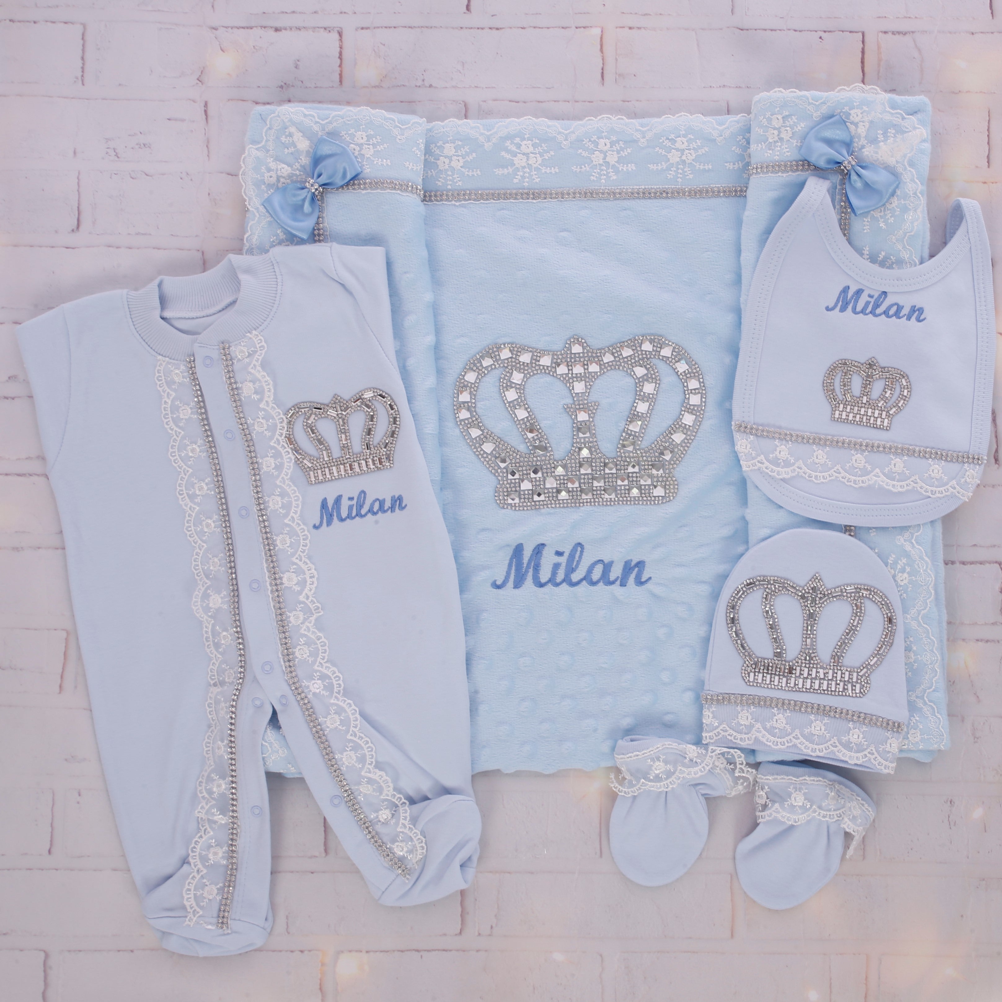 Conjunto para bebé niño Blue Majesty Delight