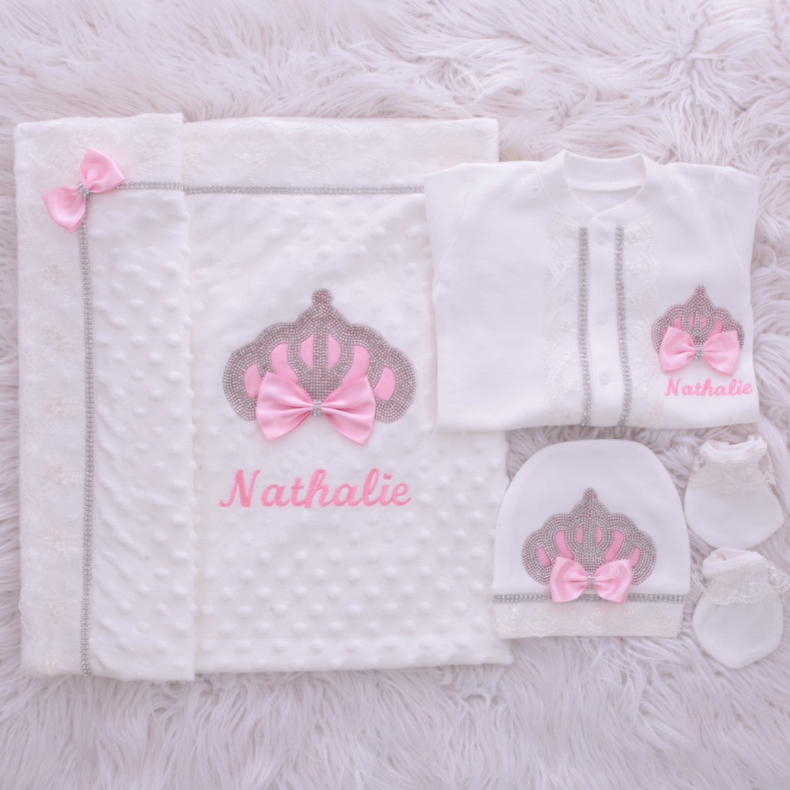 Elegance in Bloom Baby Set