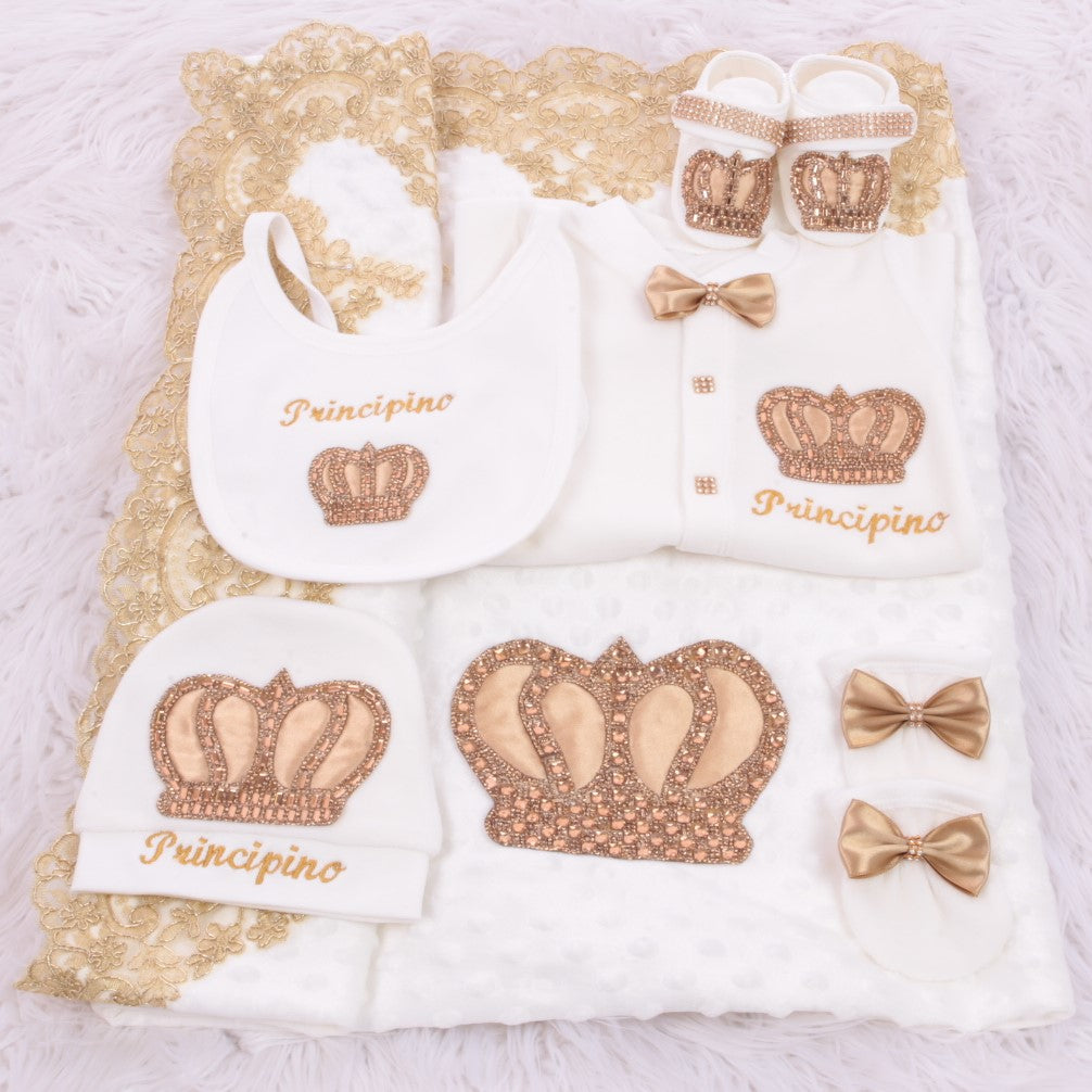 Imperial Crown Newborn Ensemble Set