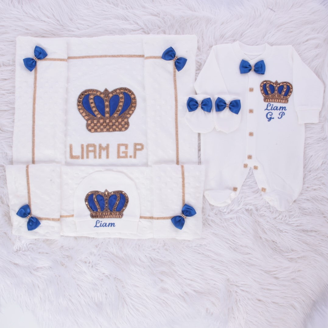 Conjunto para bebé Royal Indigo