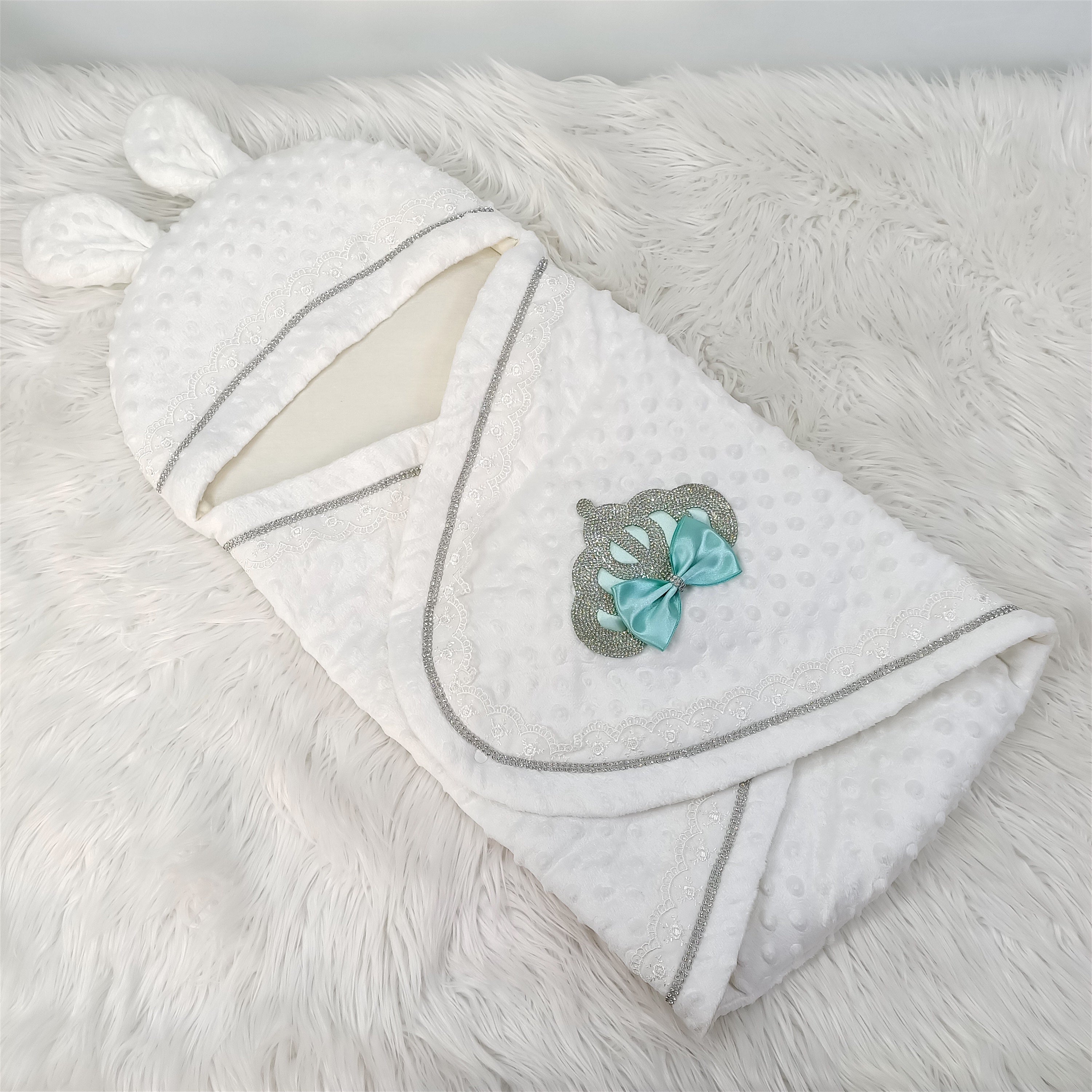 Mint Crown Prince Swaddle