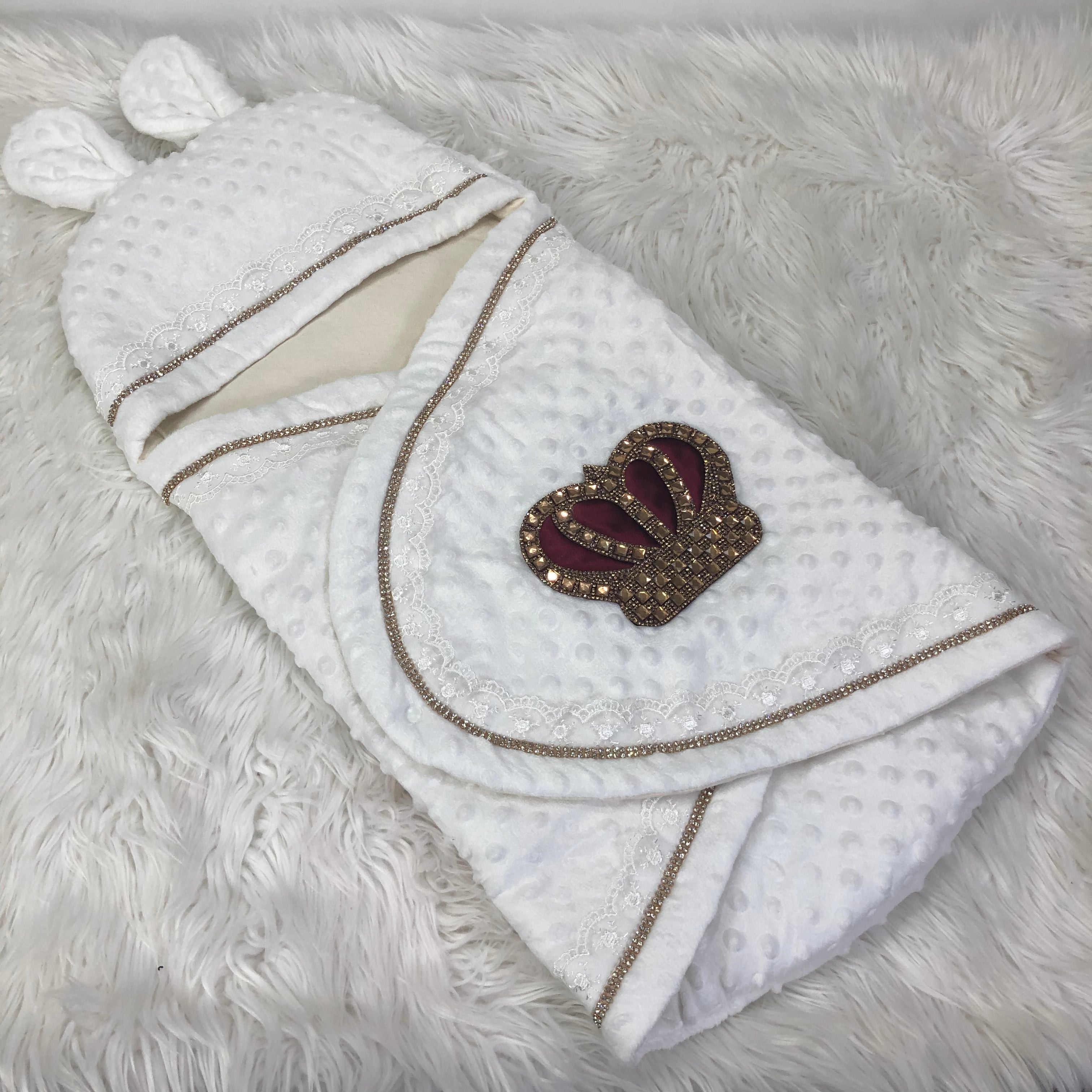 Golden Ruby Luxe Swaddle