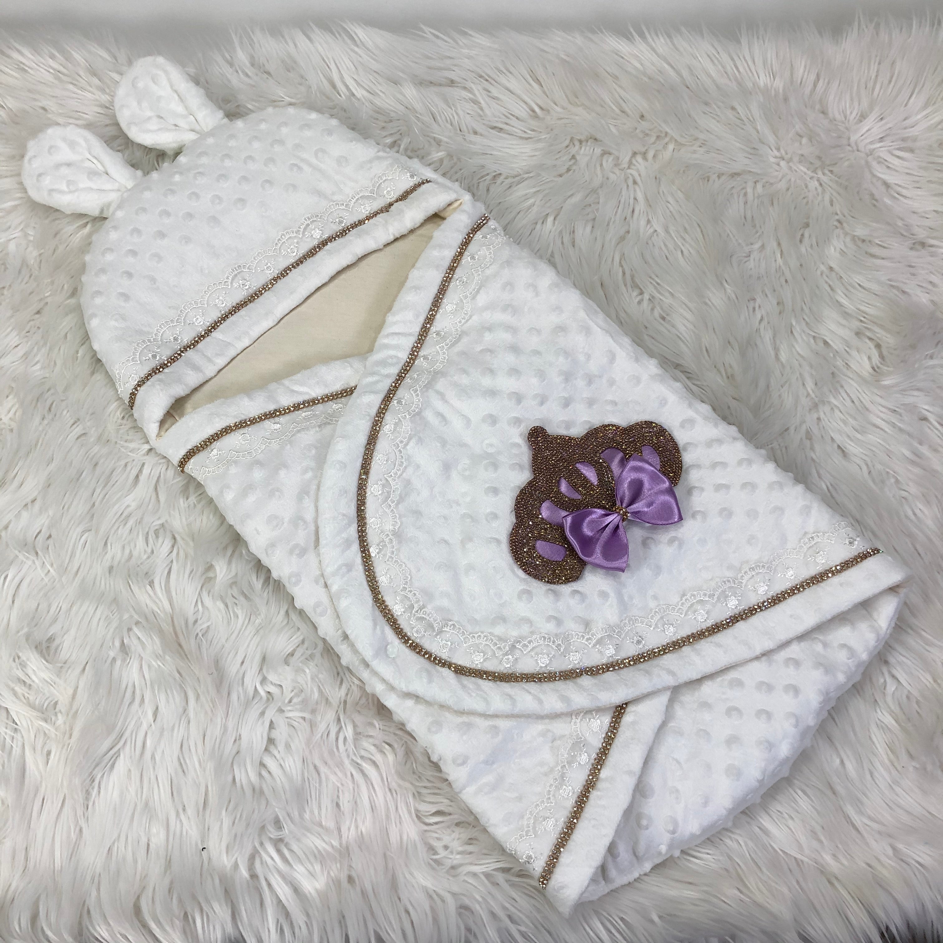 Lavender Royalty Swaddle