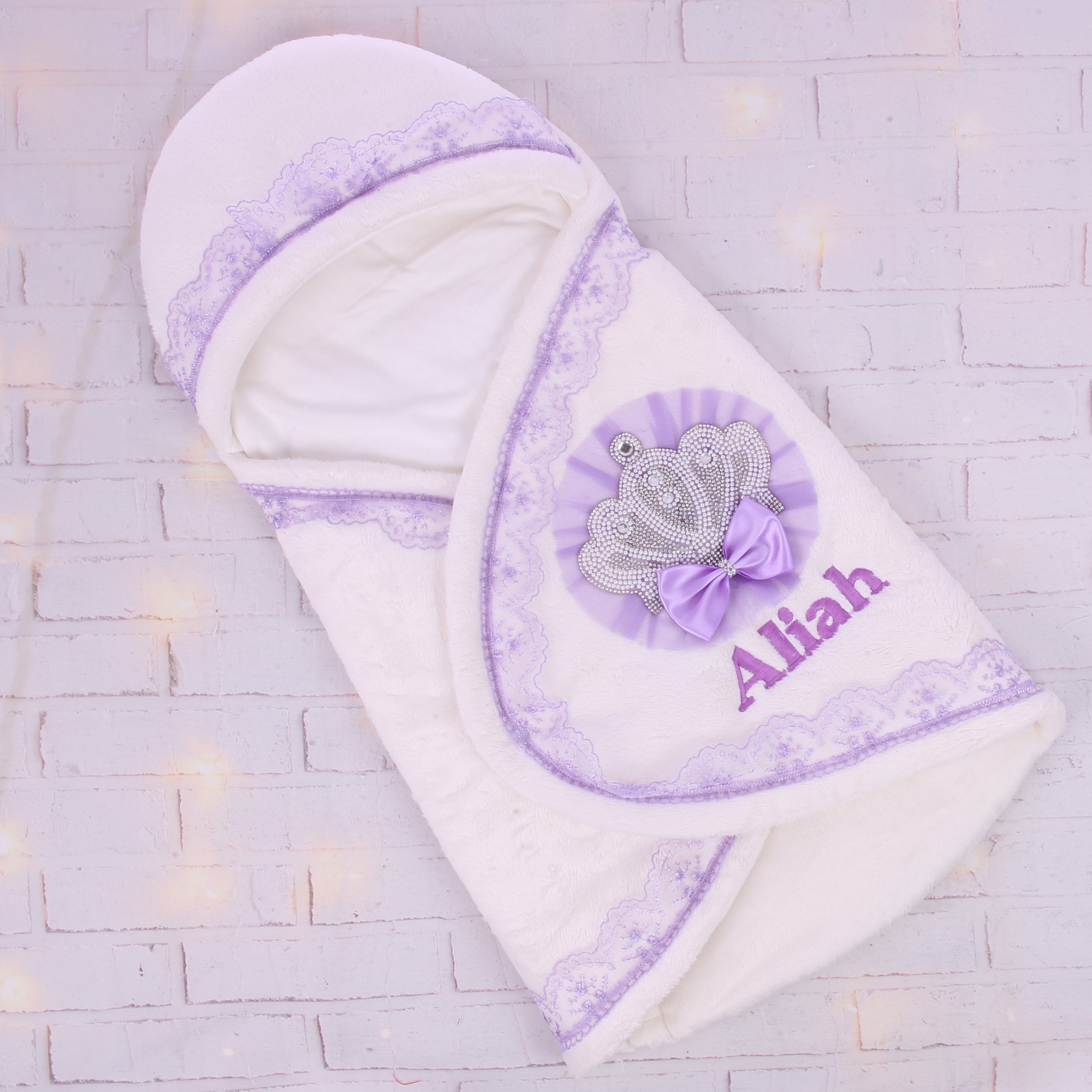 Purple Princess Luxe Swaddle