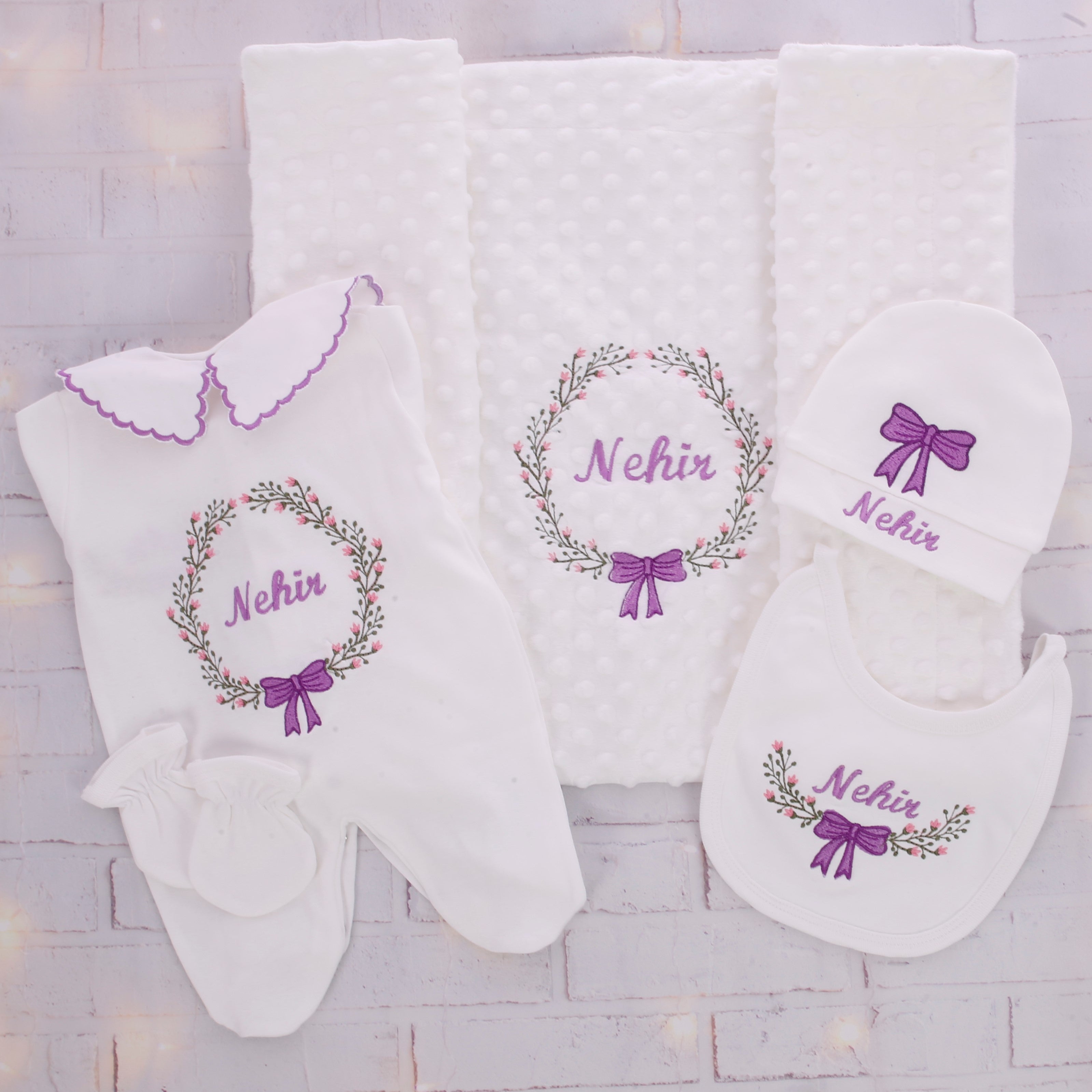 Ensemble Gracieux Majesté Violet