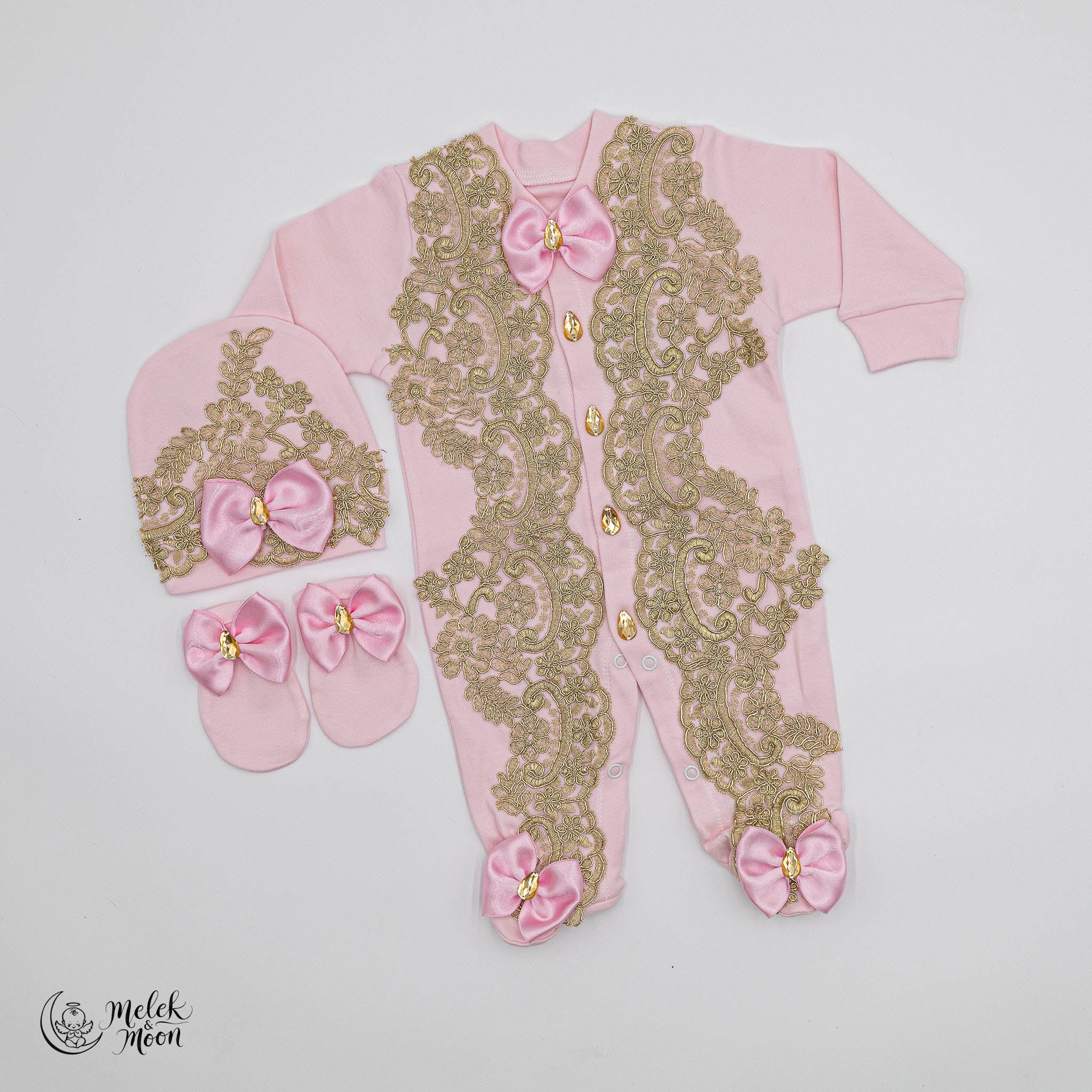 Elegant Rose Whisper Set