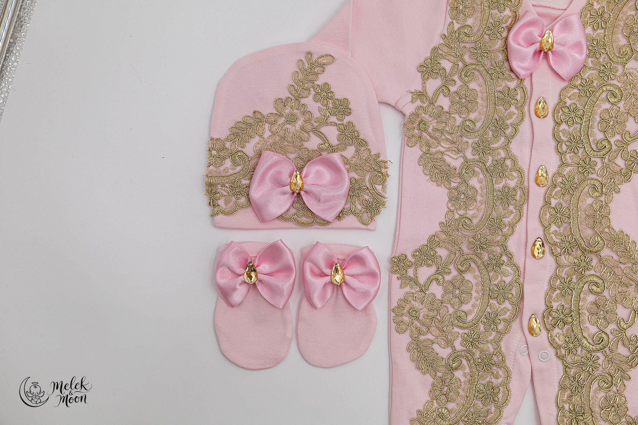 Elegant Rose Whisper Set