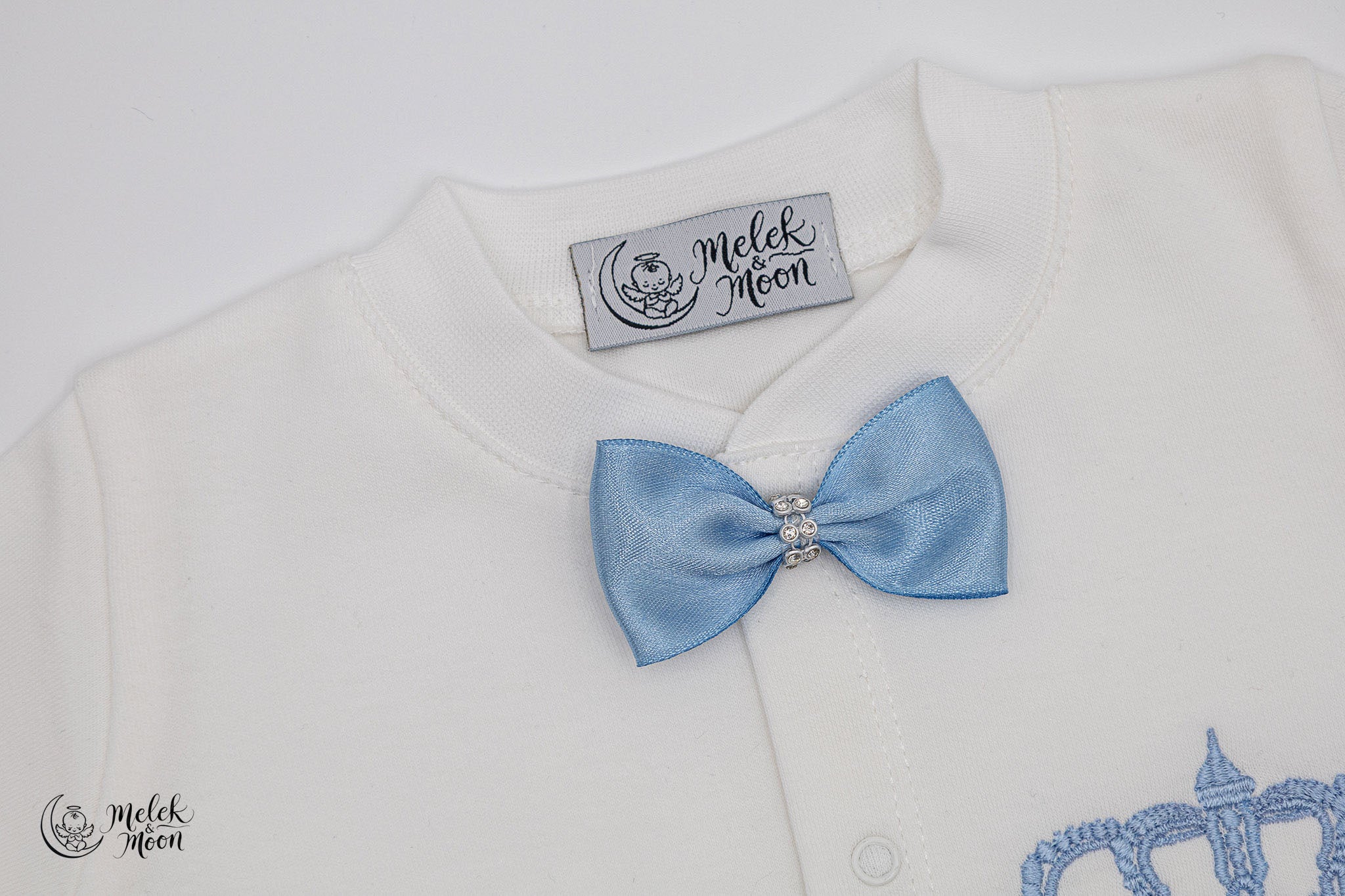 Sky Blue Crown Little Prince Set