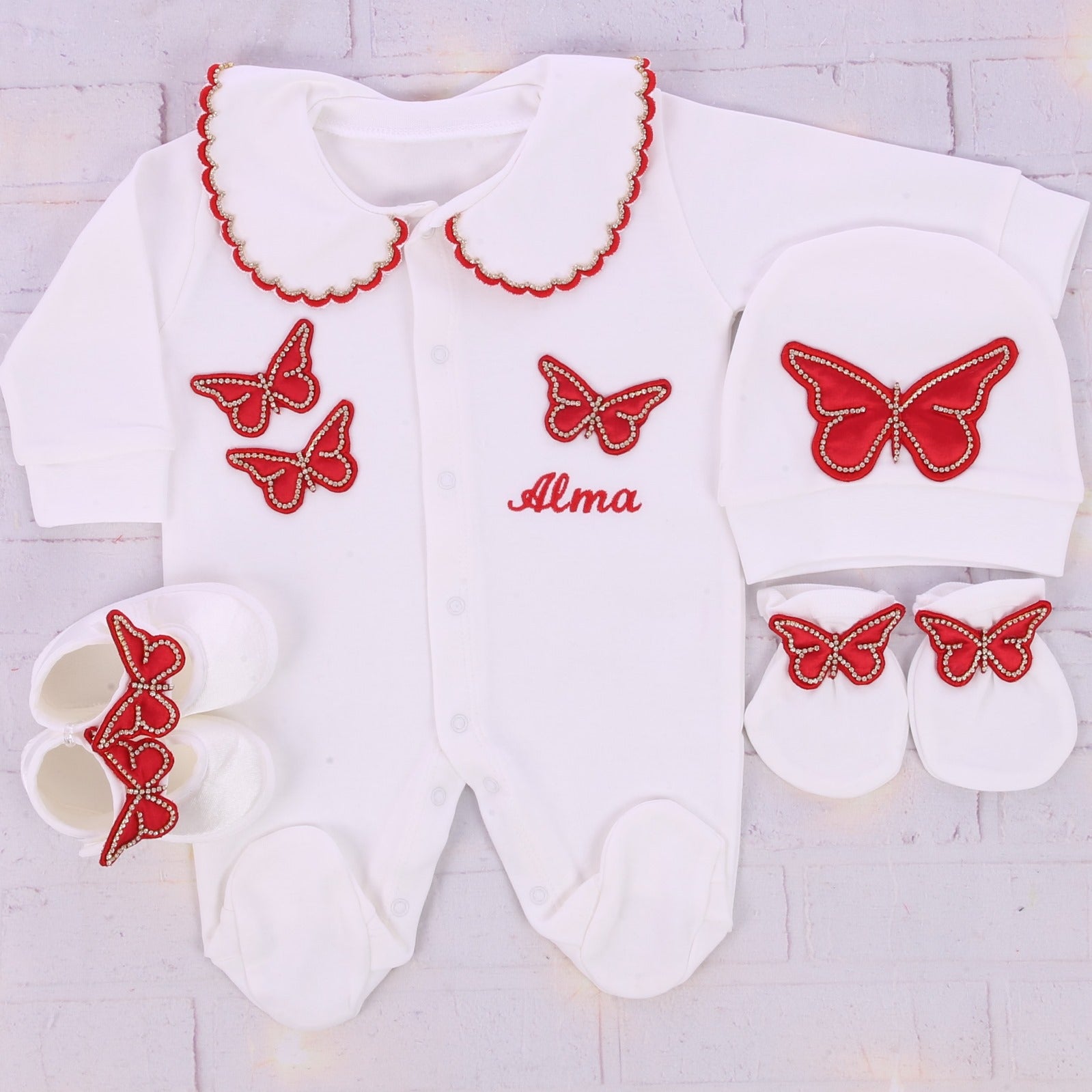 Graceful Flutter Baby Set