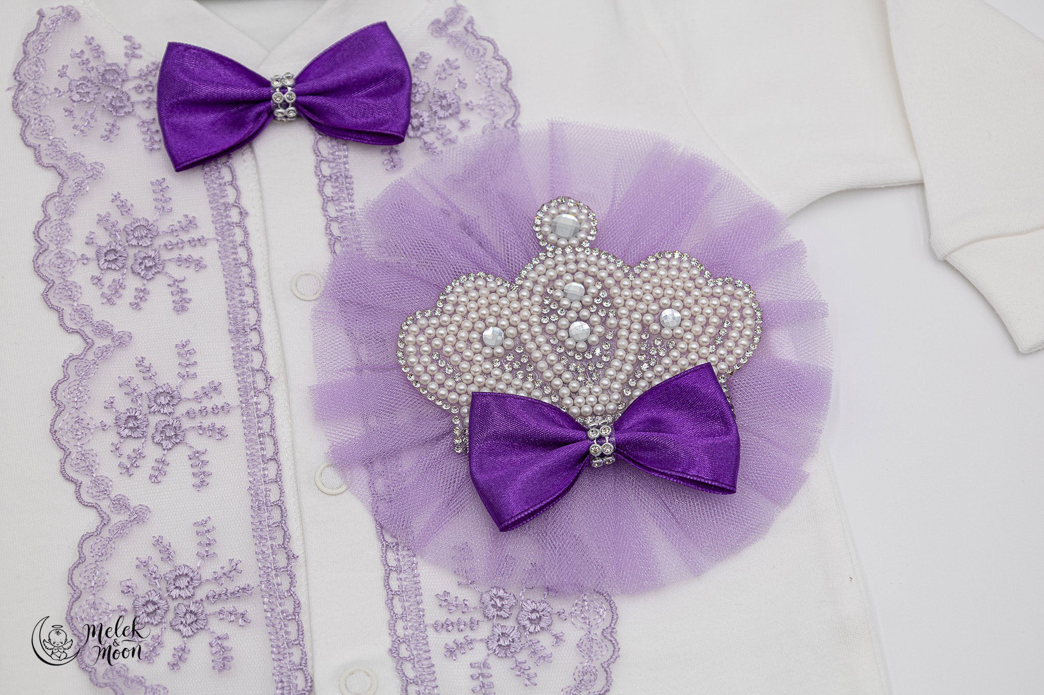 Lavender Tutu Crown Princess Set