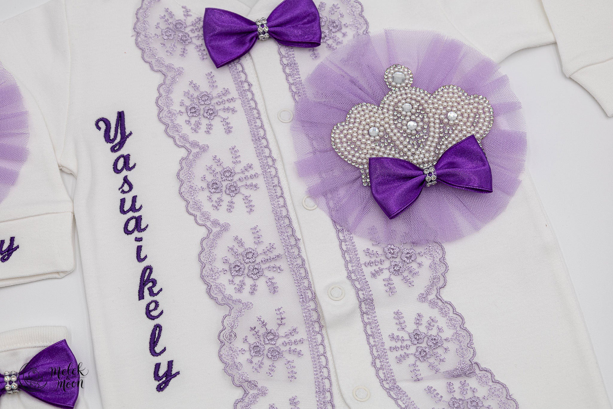 Lavender Tutu Crown Princess Set