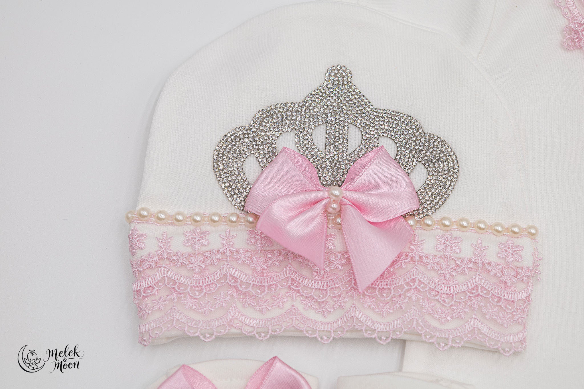 Princess Blush Crown Set
