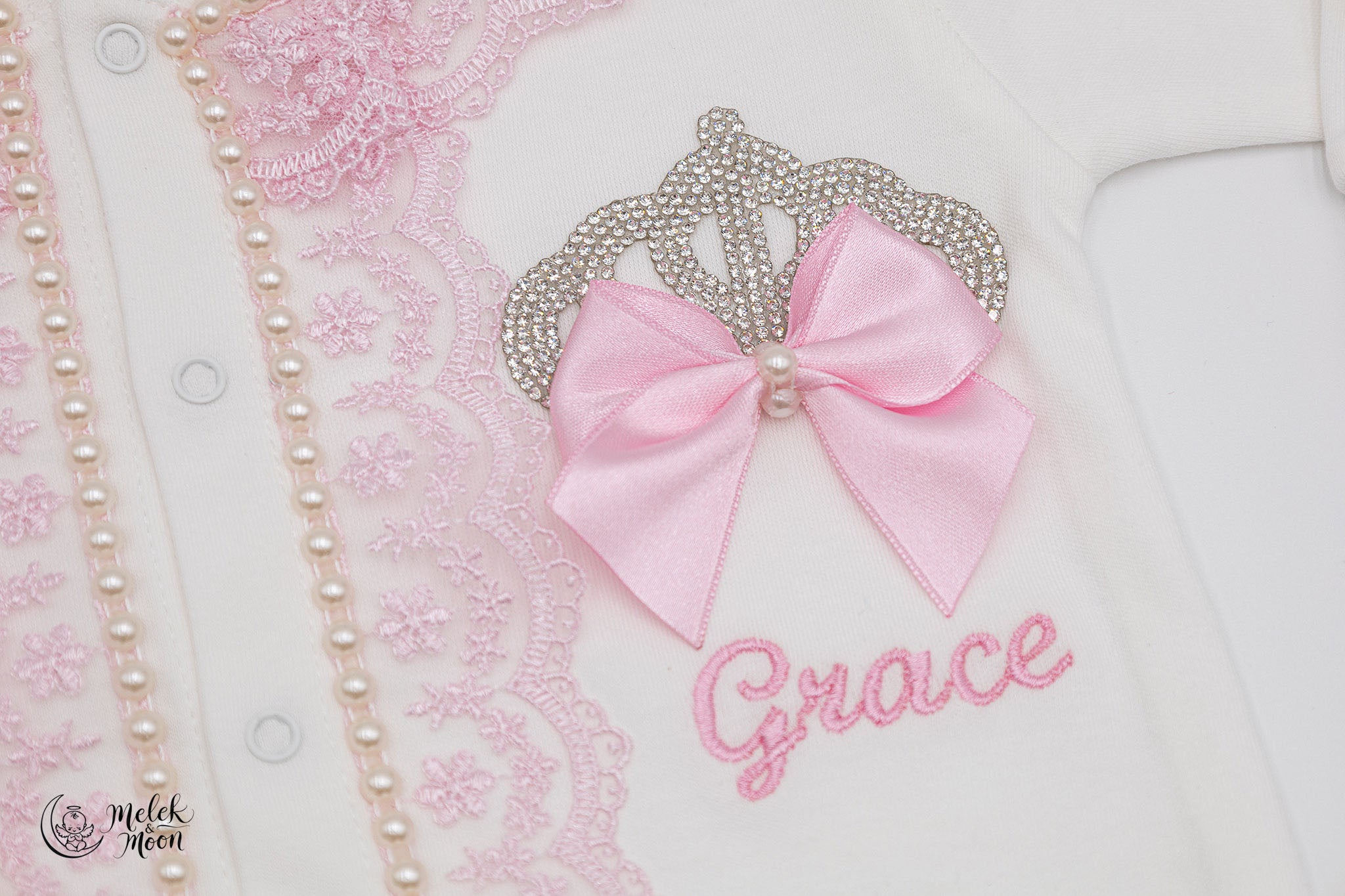 Princess Blush Crown Set