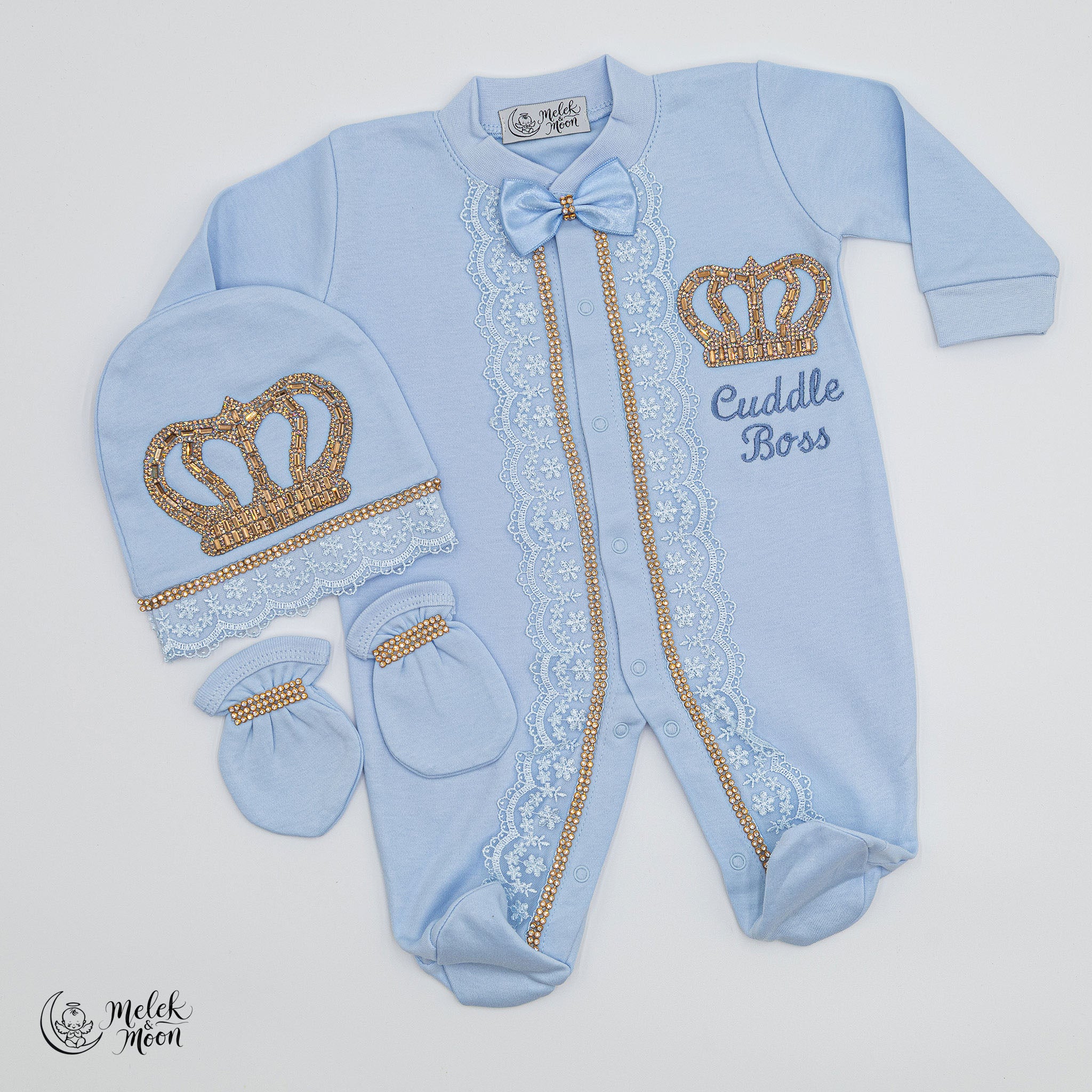 Coffret Couronne de Bébé Noble