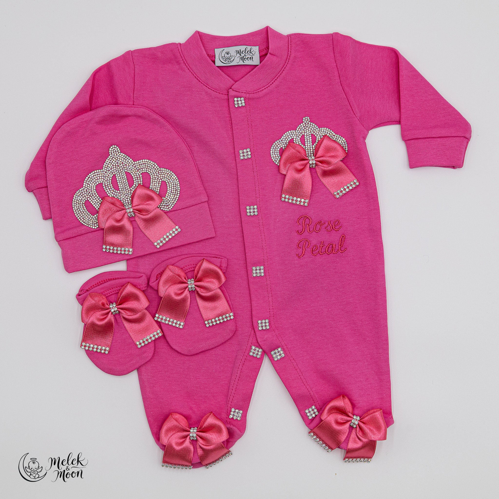 Conjunto para niña Regal Pink Elegance