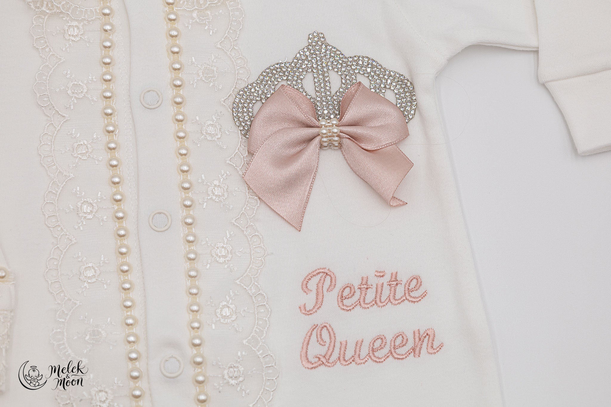 Petite Queen Pearl Crown Set