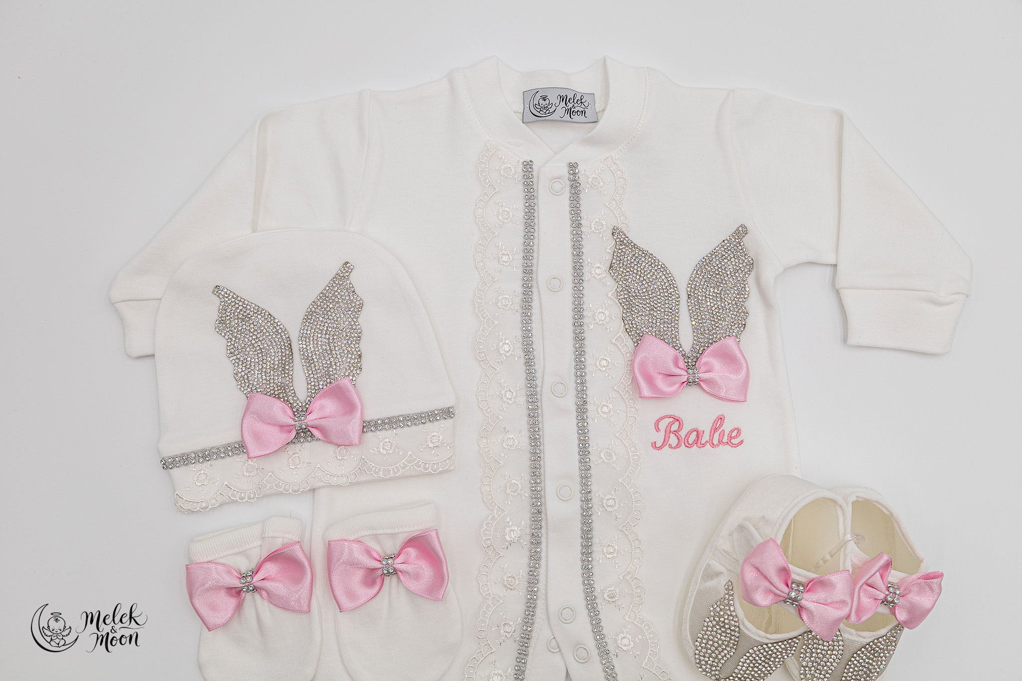 Sparkling Angel Wings Princess Set