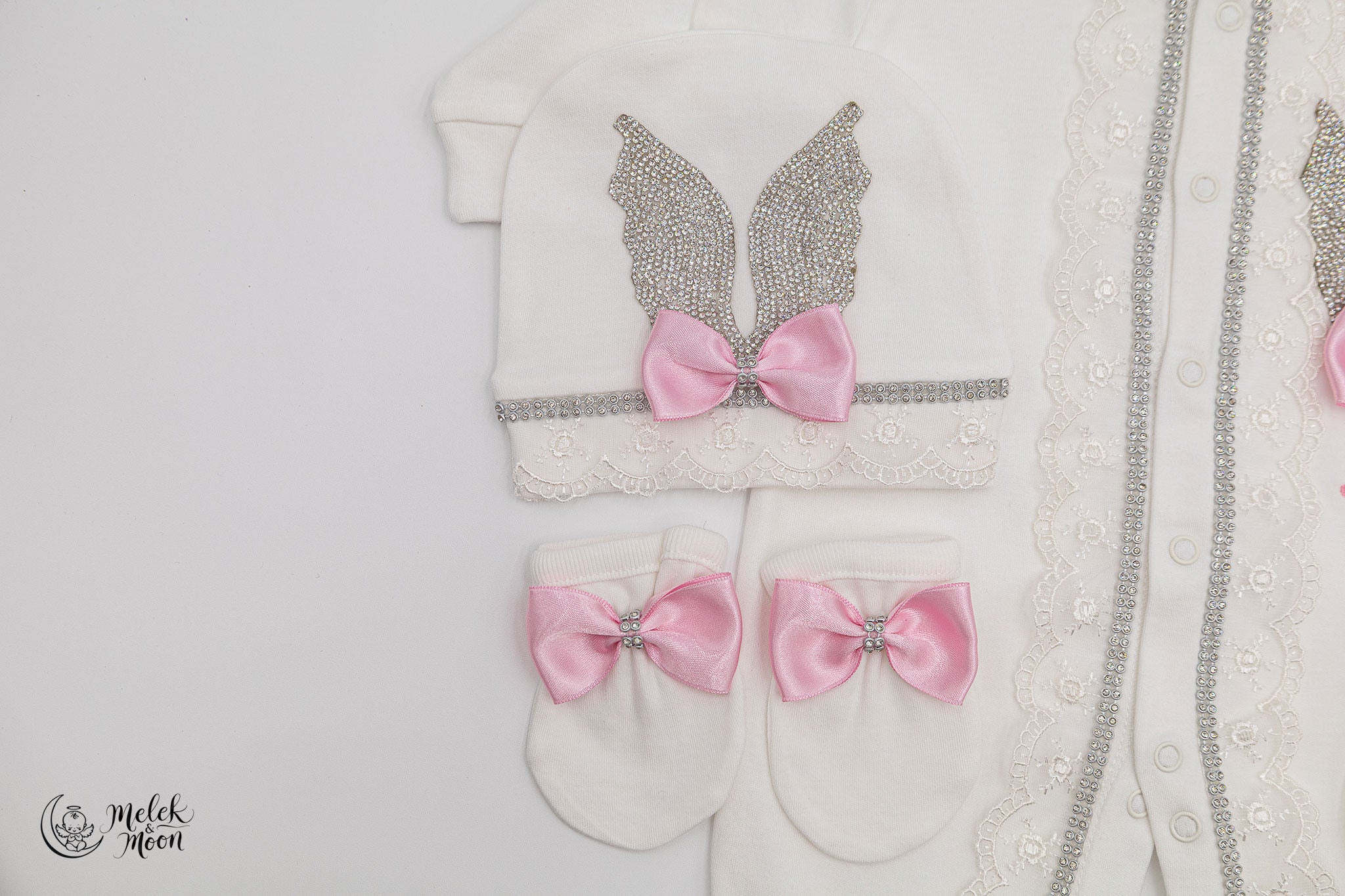 Sparkling Angel Wings Princess Set