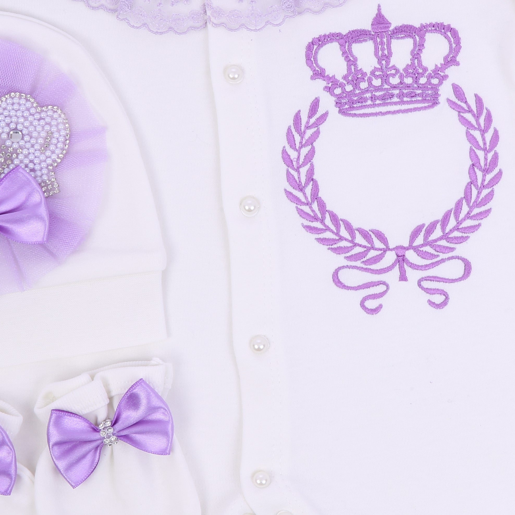 Majestic Violet Blossom Set