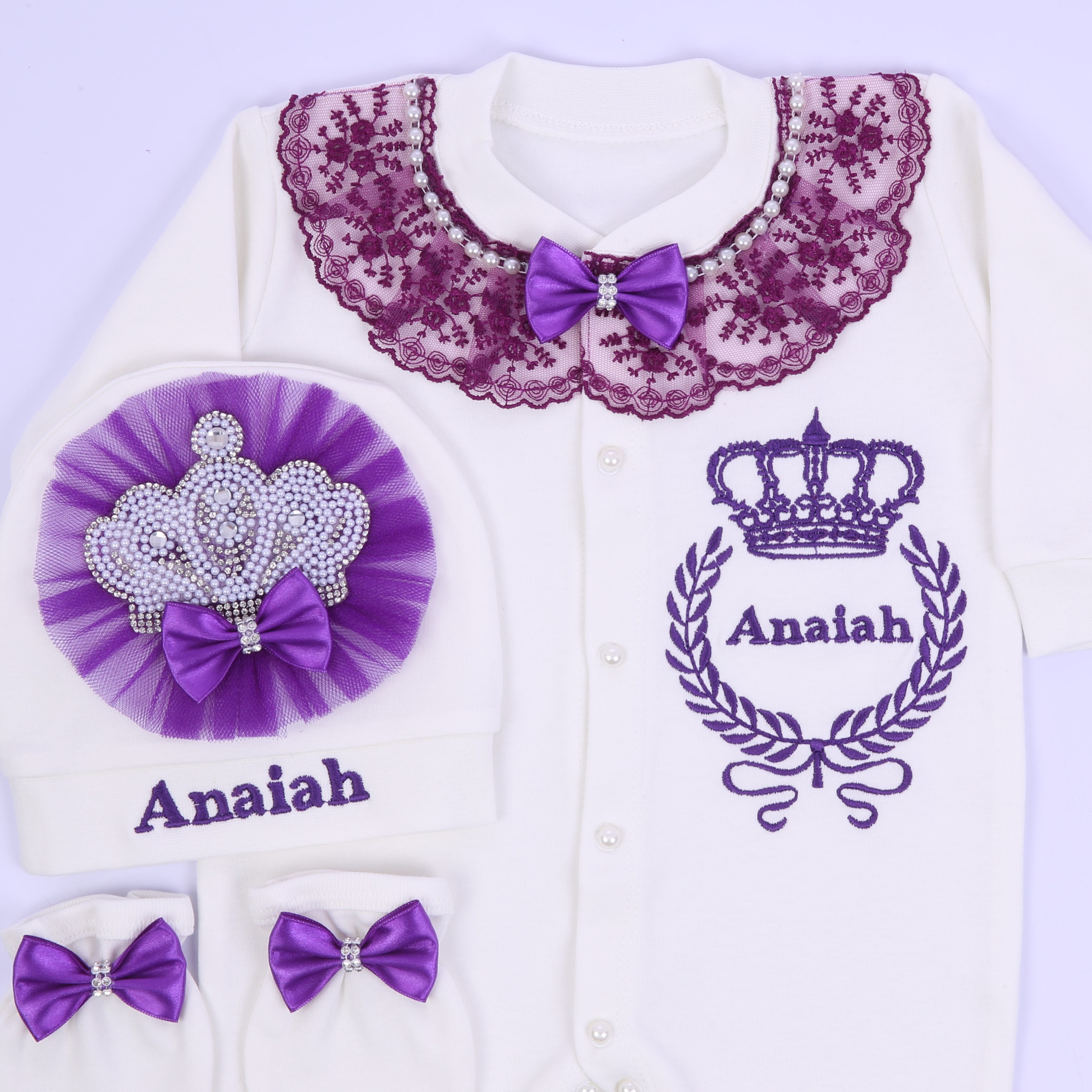 Royal Amethyst Grace Set