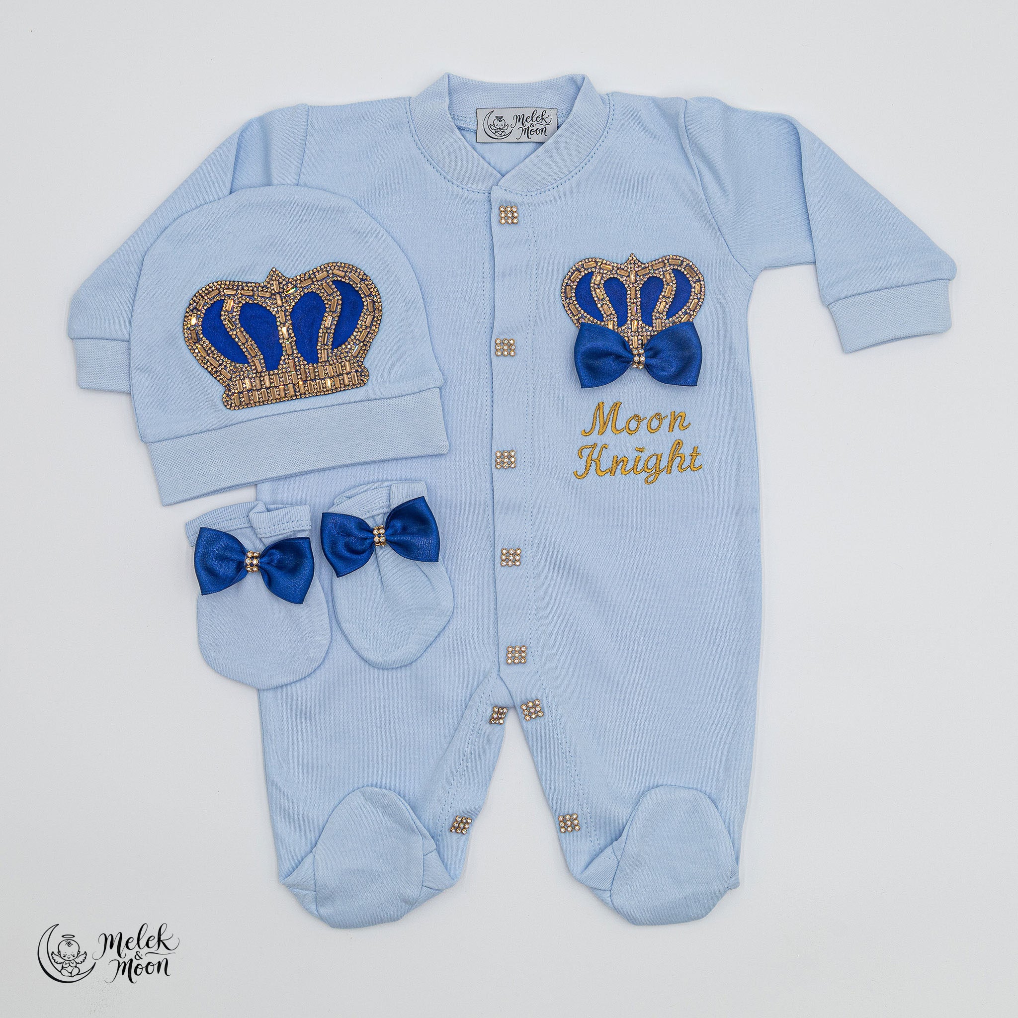 Majestic Blue Crown Prince Set