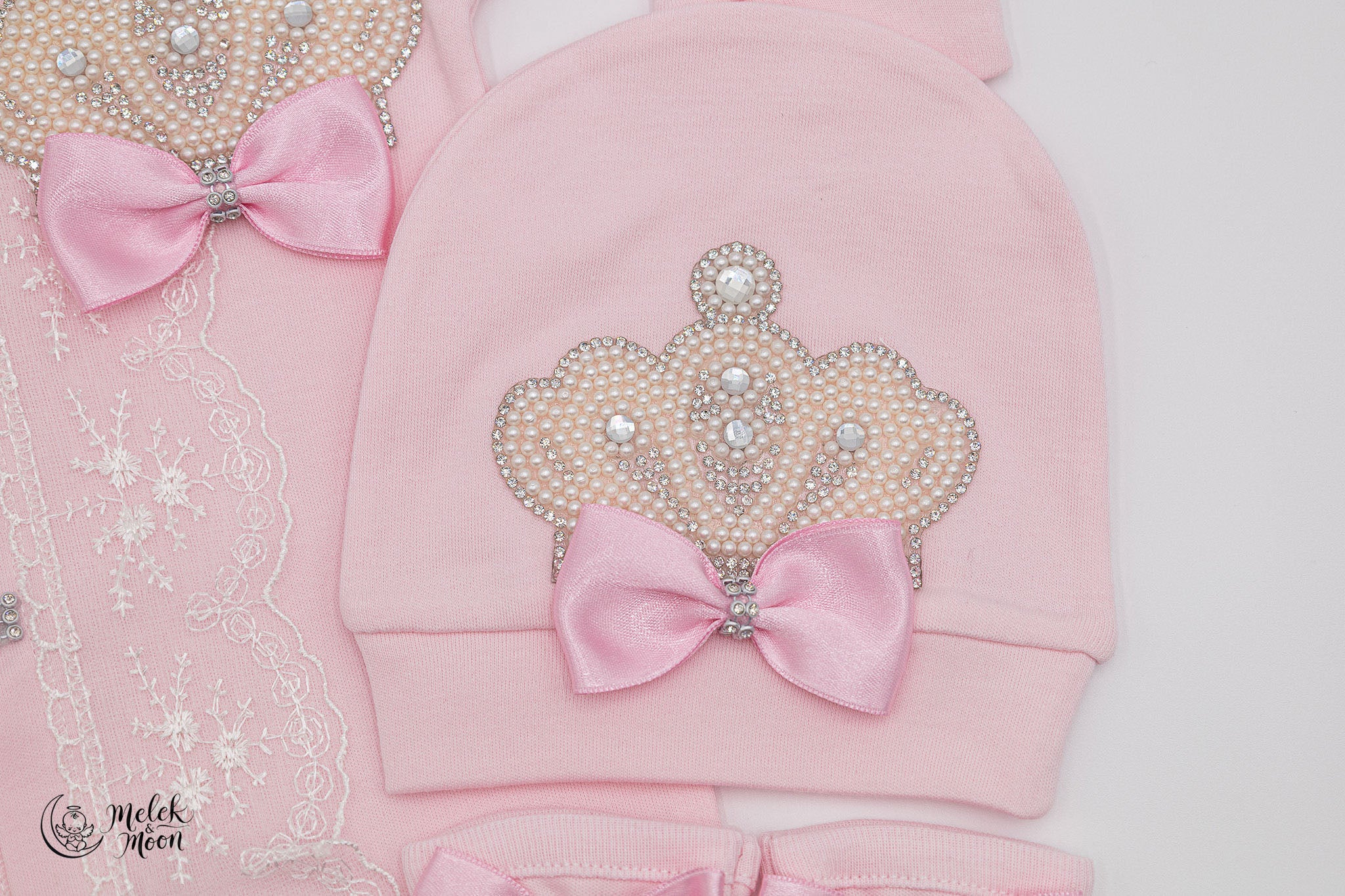 Blush Bloom Crown Set