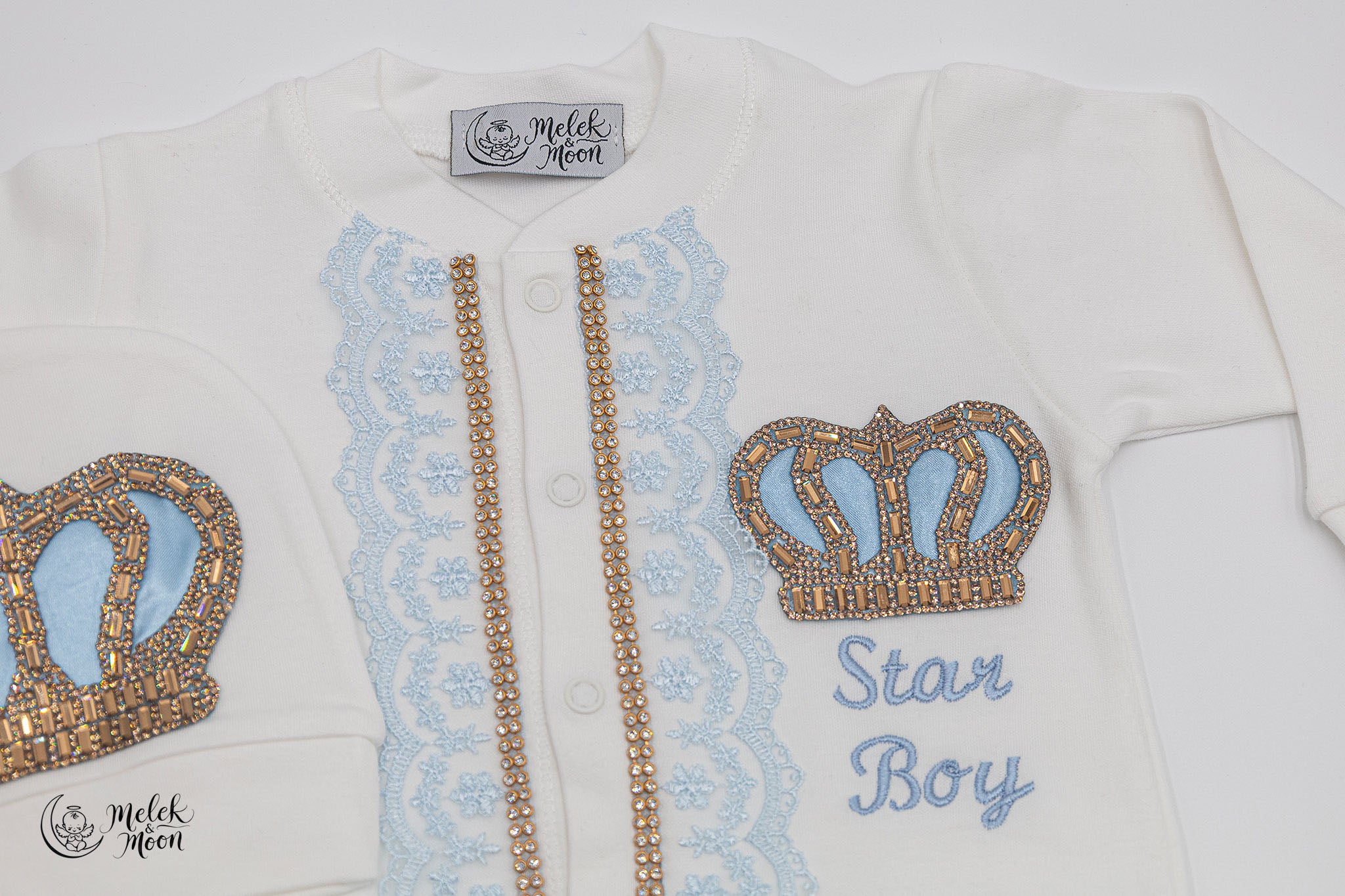 Tenue de nouveau-né Snowy Azure