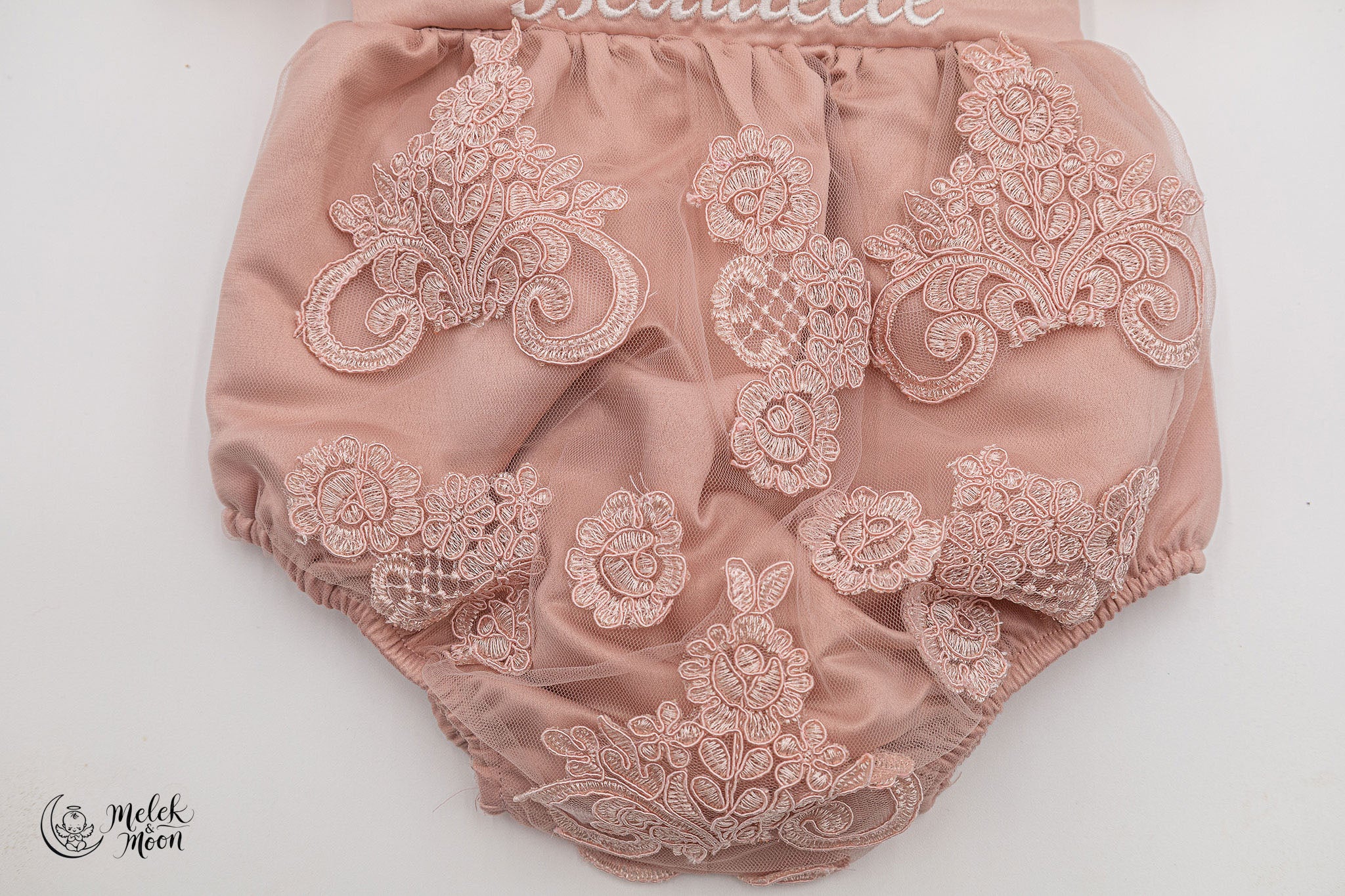 Blush Lace Tulle Angel Set