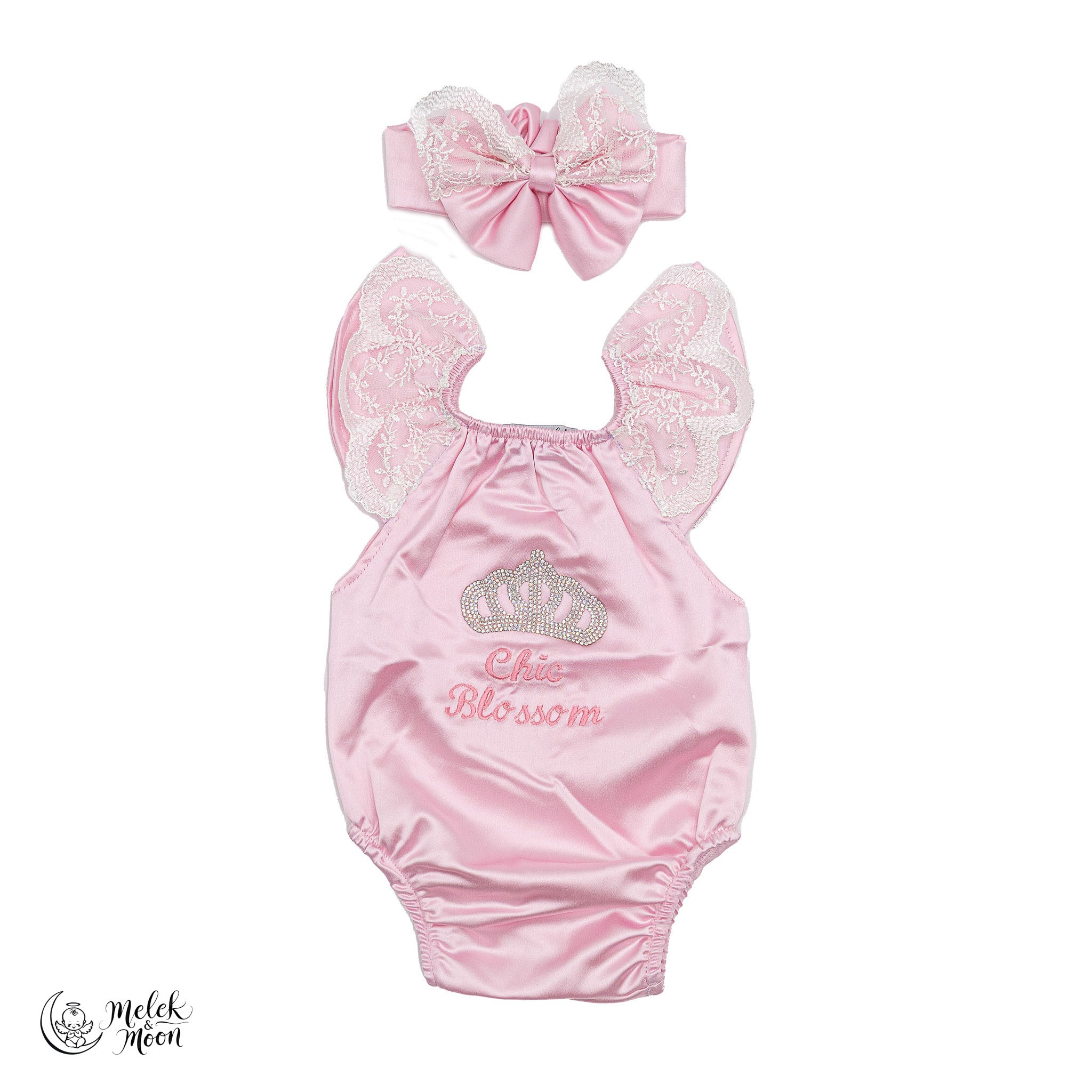 Pink Crown Blossom Set