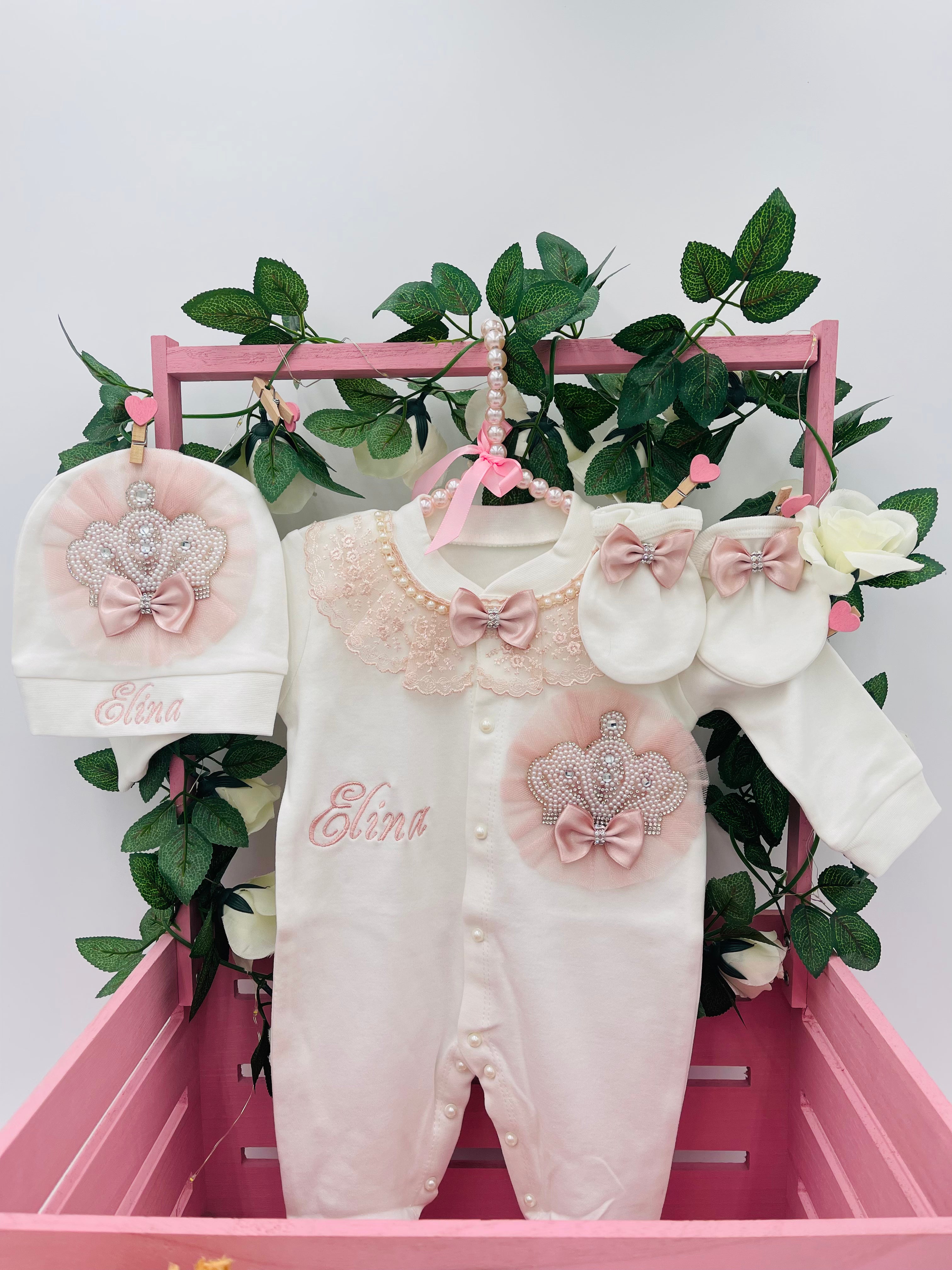 Conjunto Princesa Rosa Delight