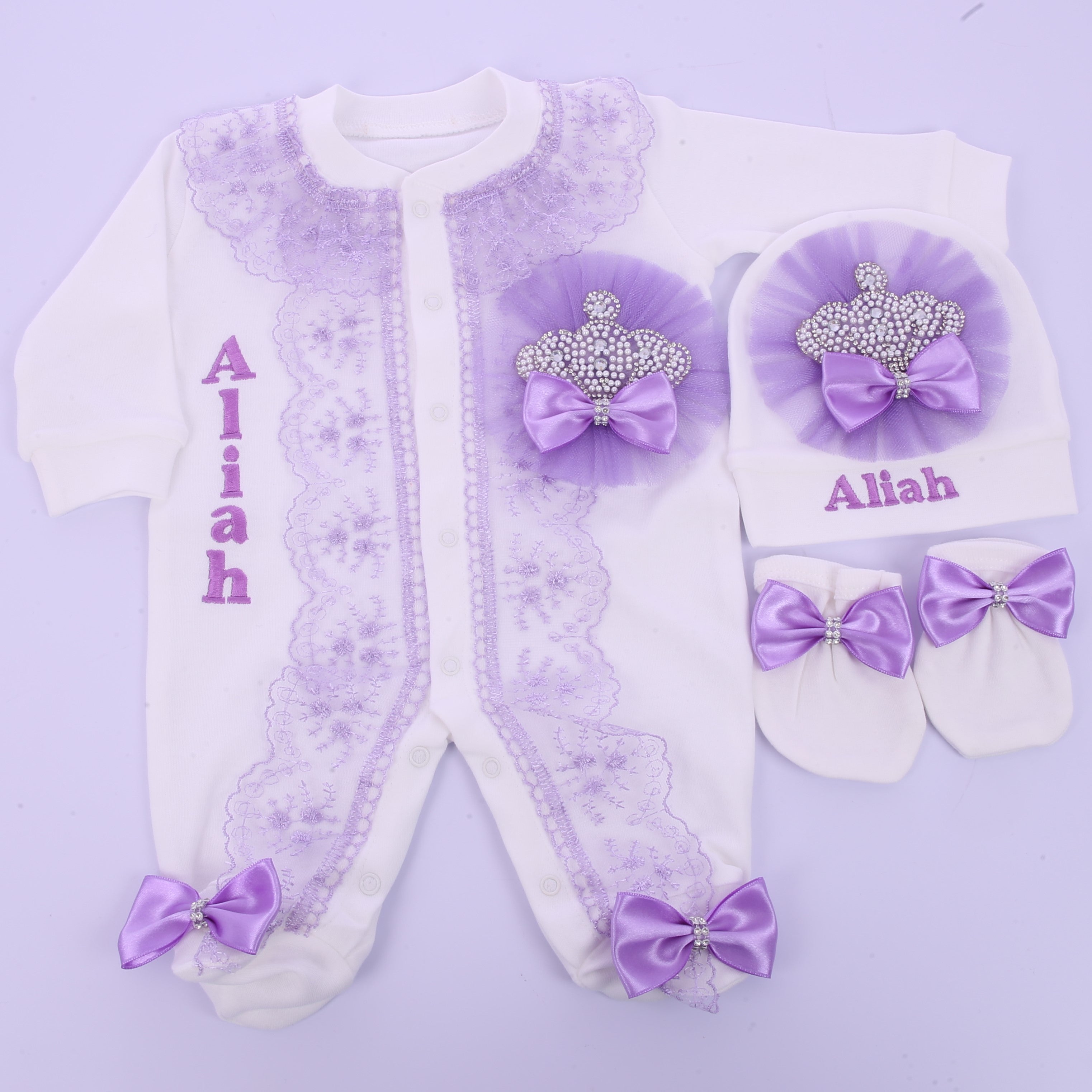 Purple Elegance Princess Set