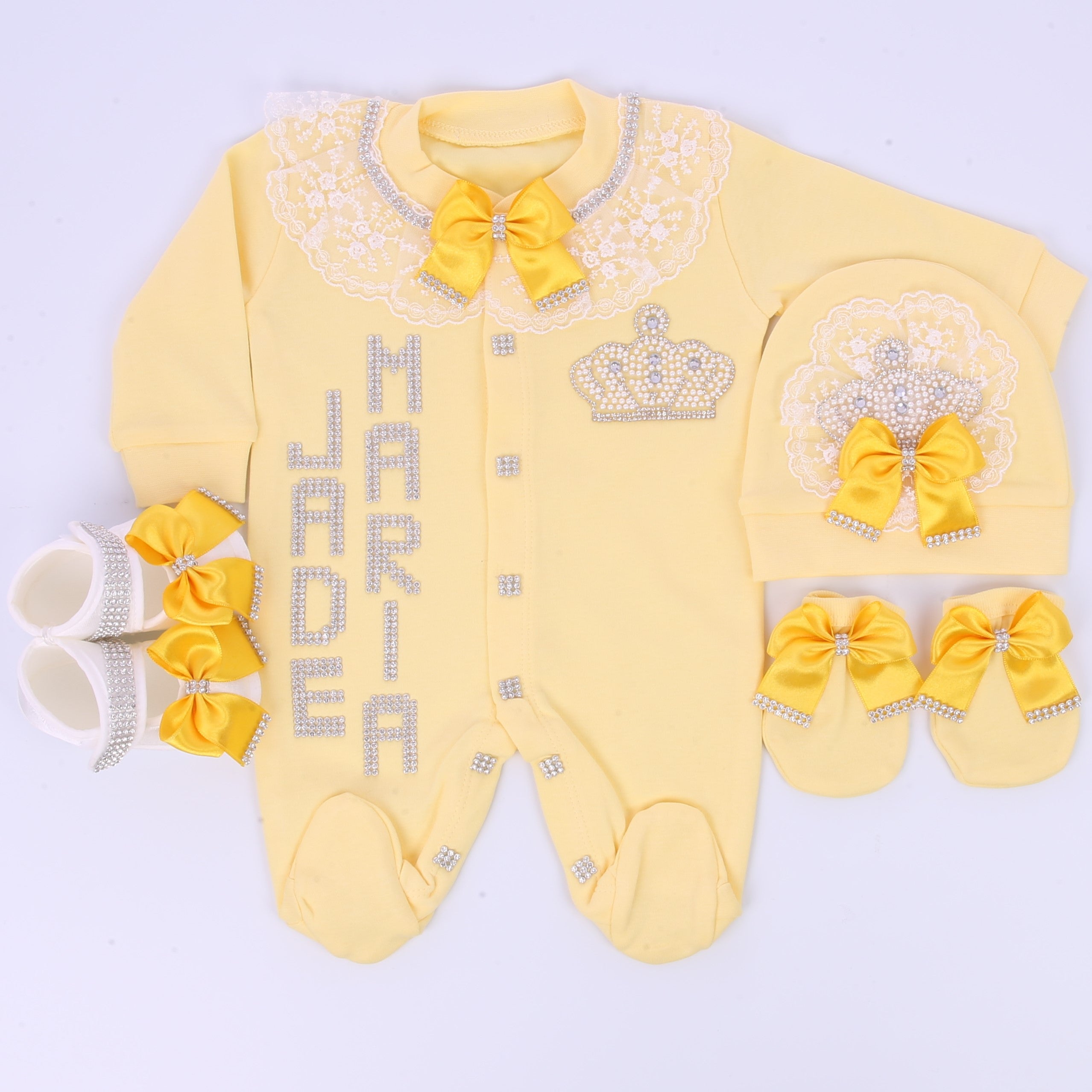 Royal Sunflower Baby Set