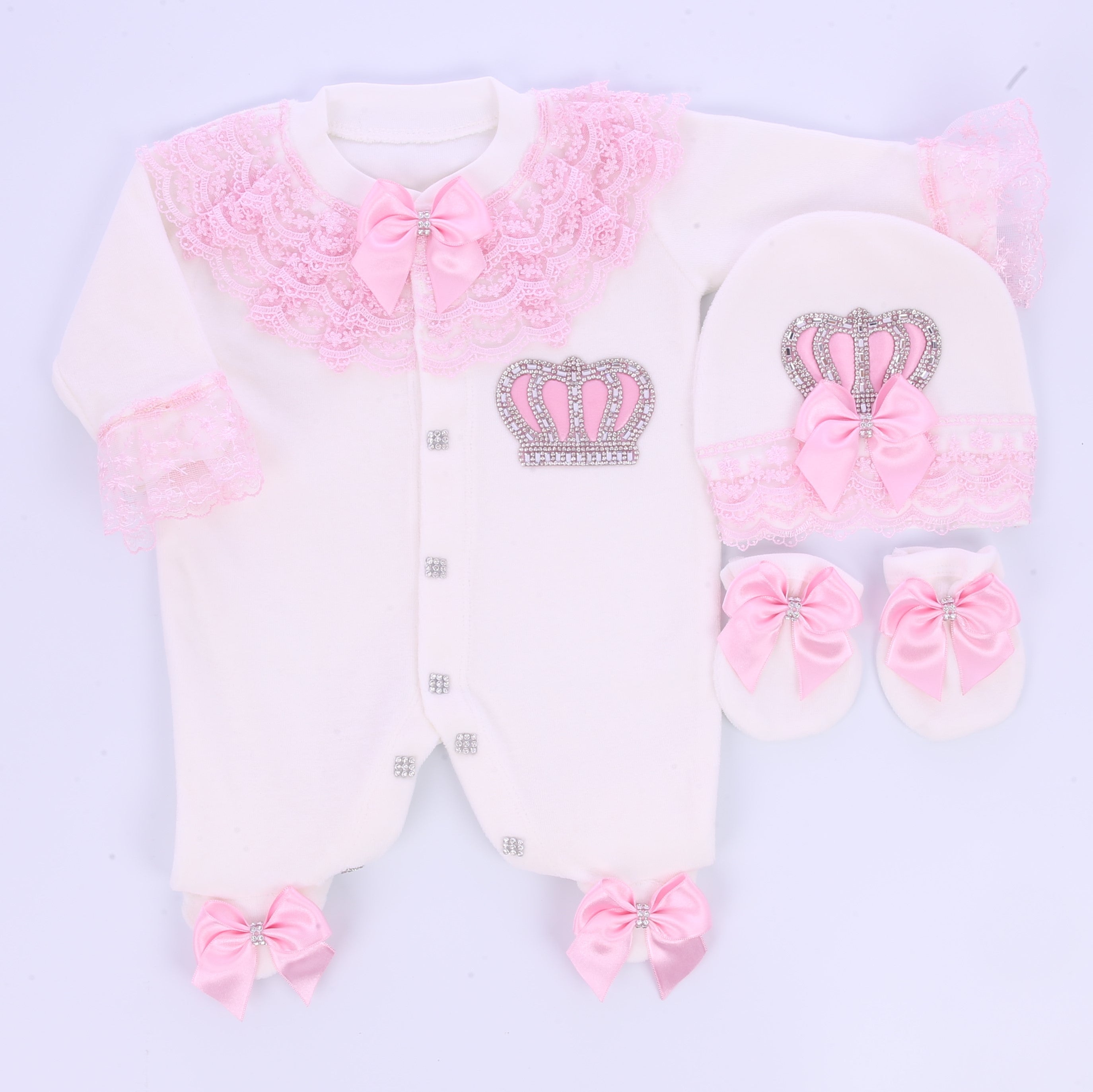 Butterfly Blossom Layette Set